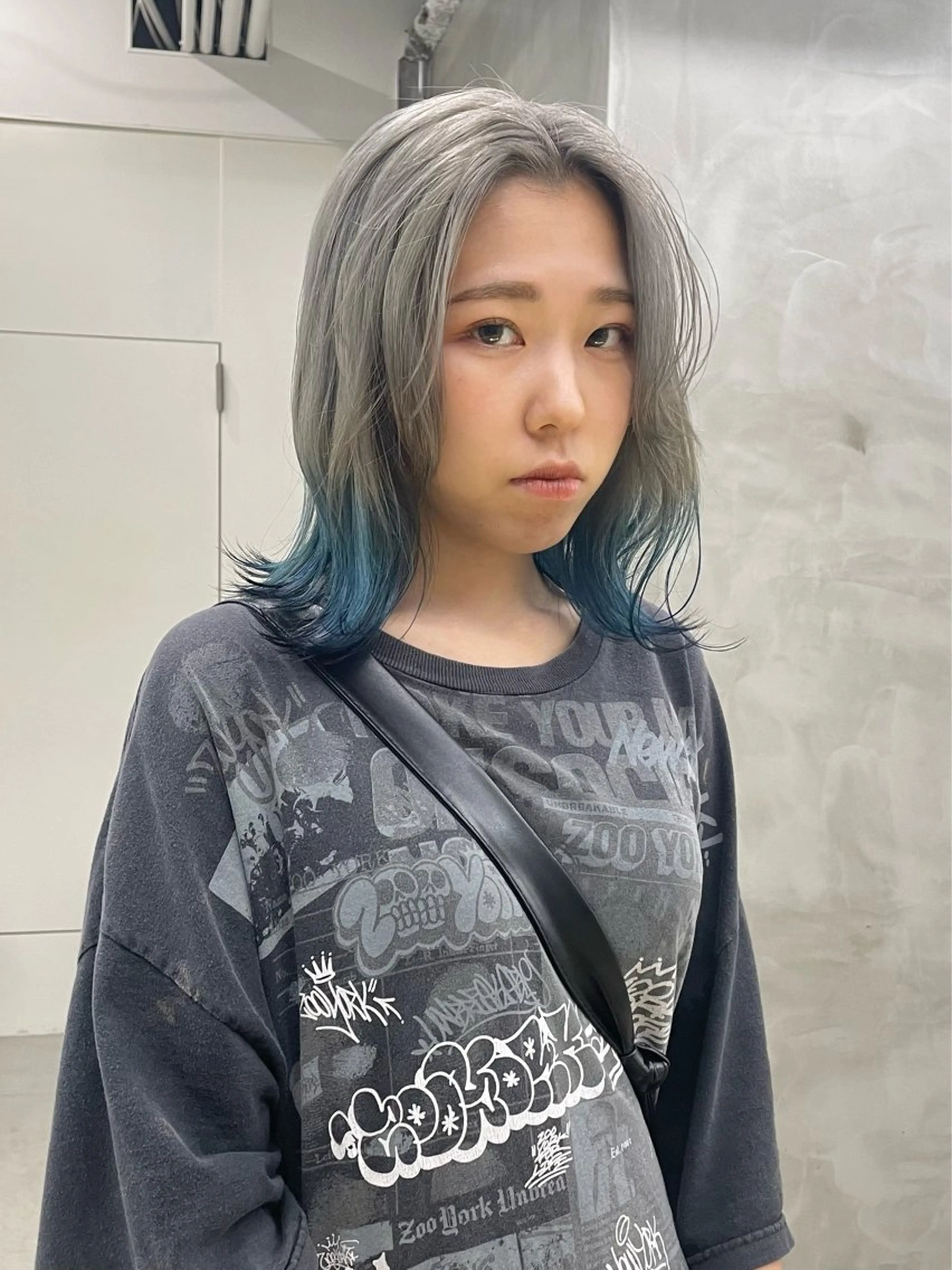 カラー ヘアカラー トリートメント ハイトーン/レイヤー 🌸さくらのヘアスタイル