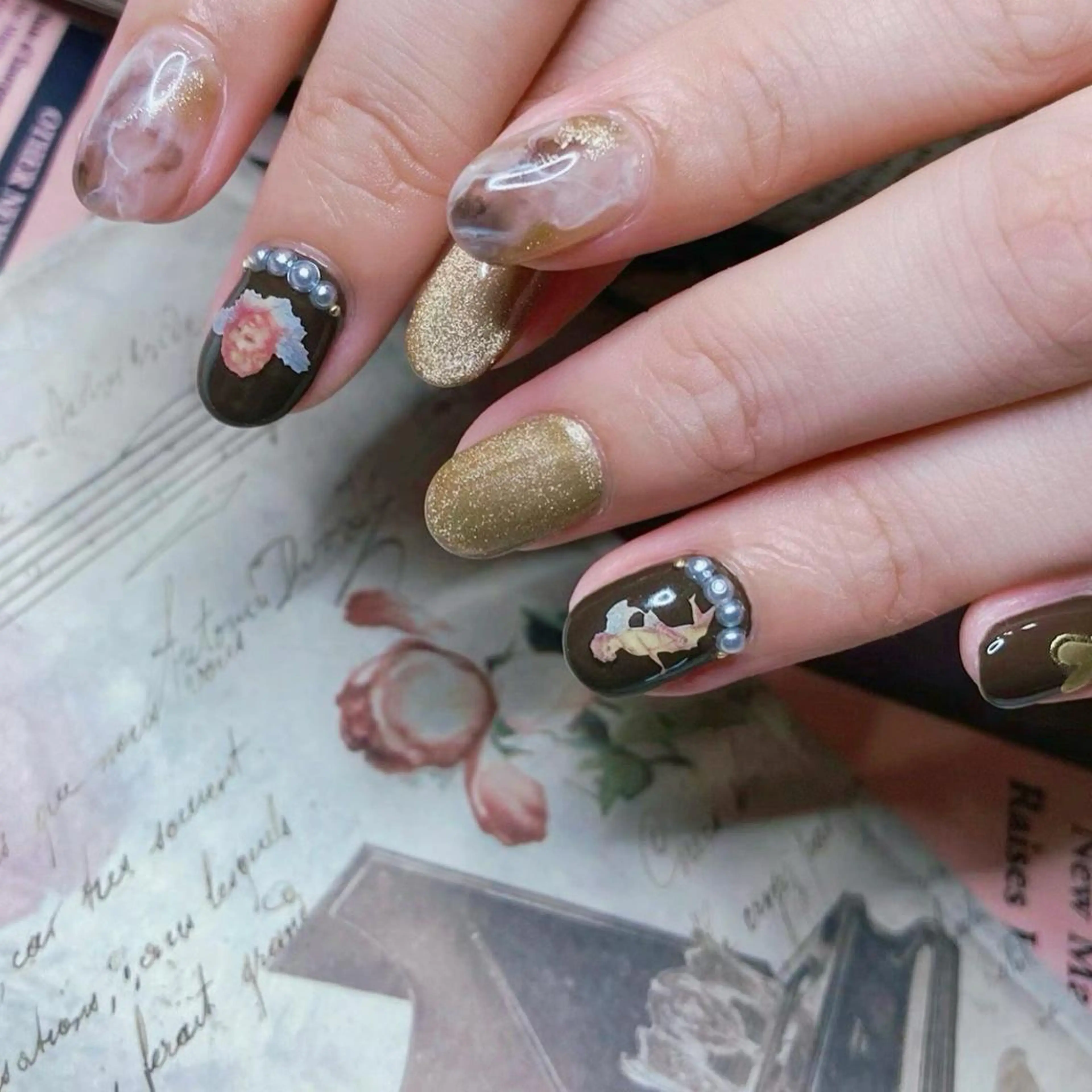 ネイル ハンドネイル NOI ROUGEのネイルデザイン