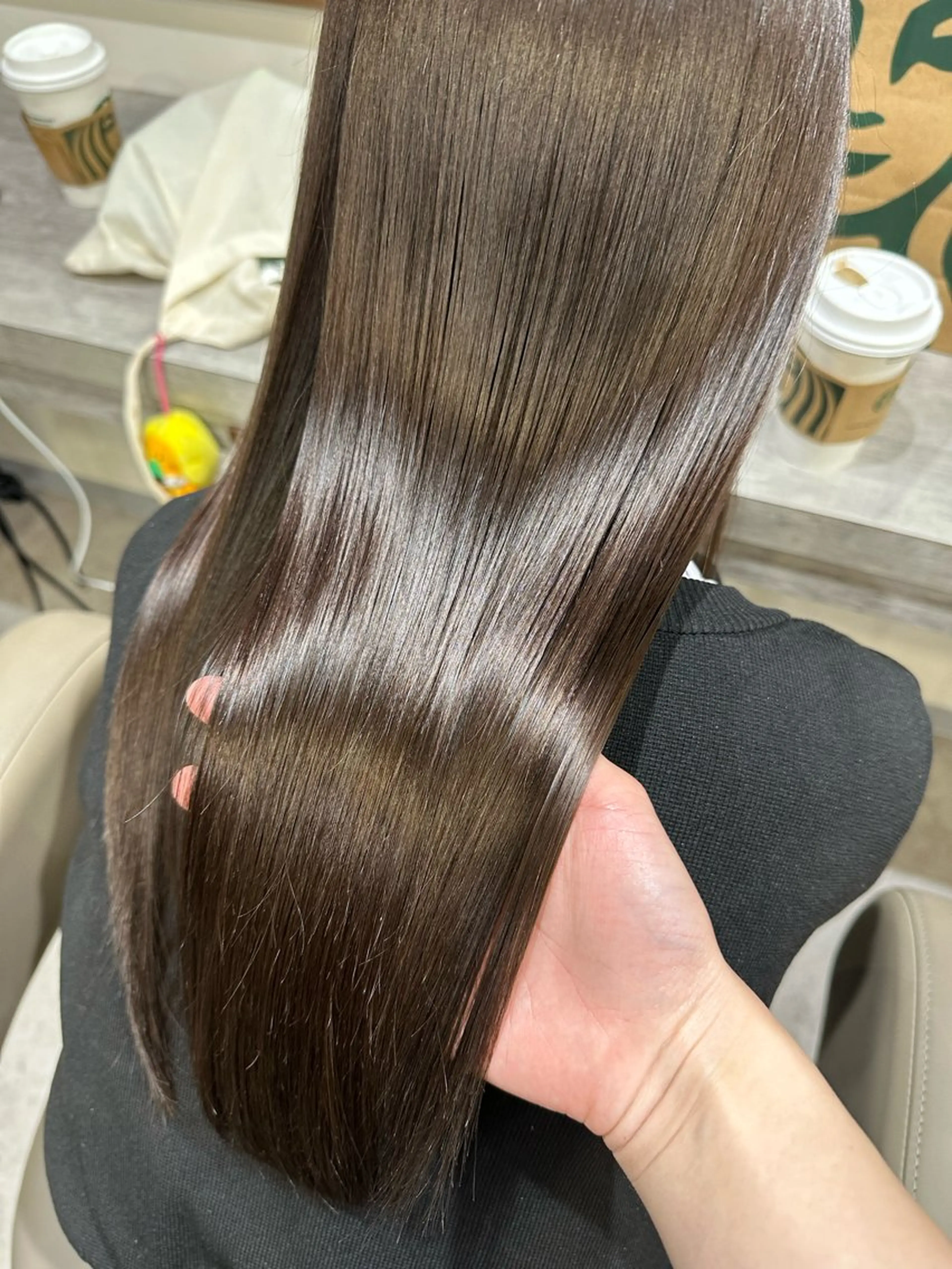 ロング トリートメント 韓国風パーマ/ヘア セット/店長みづきのヘアスタイル