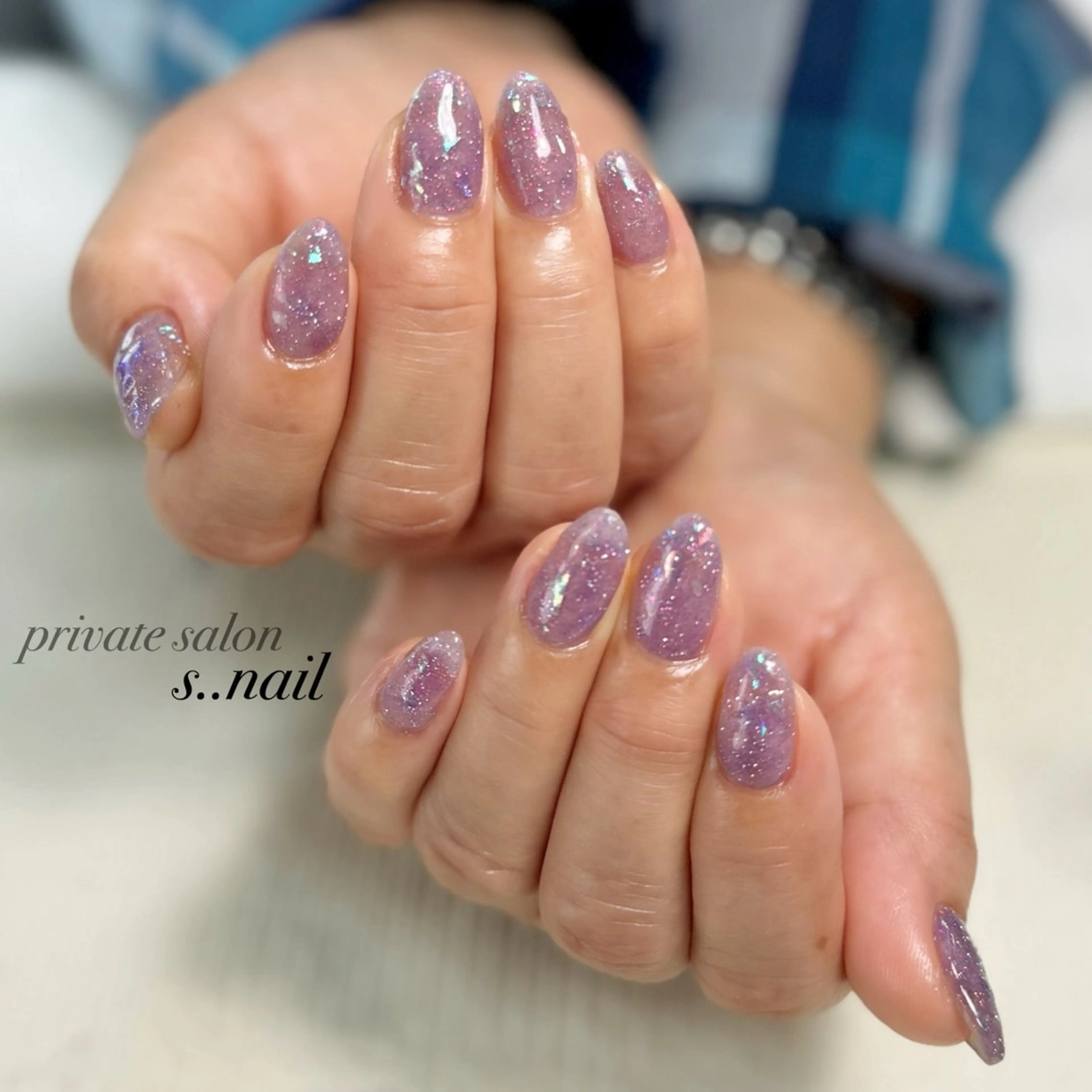ネイル キラキラネイル ラメ(グリッター) ハンドネイル フットネイル s..nail / MORITAのネイルデザイン