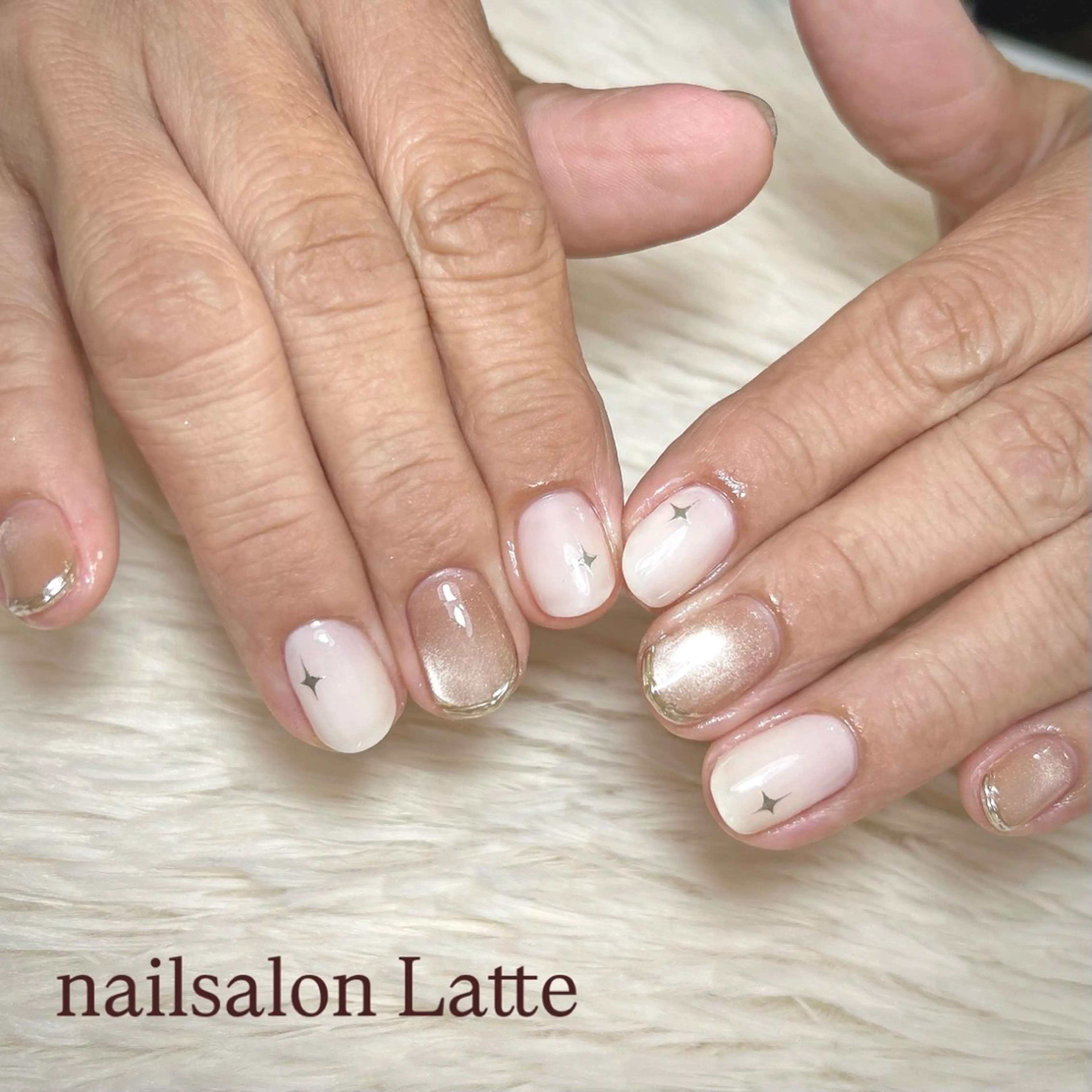 ネイル Nailsalon Latteのネイルデザイン