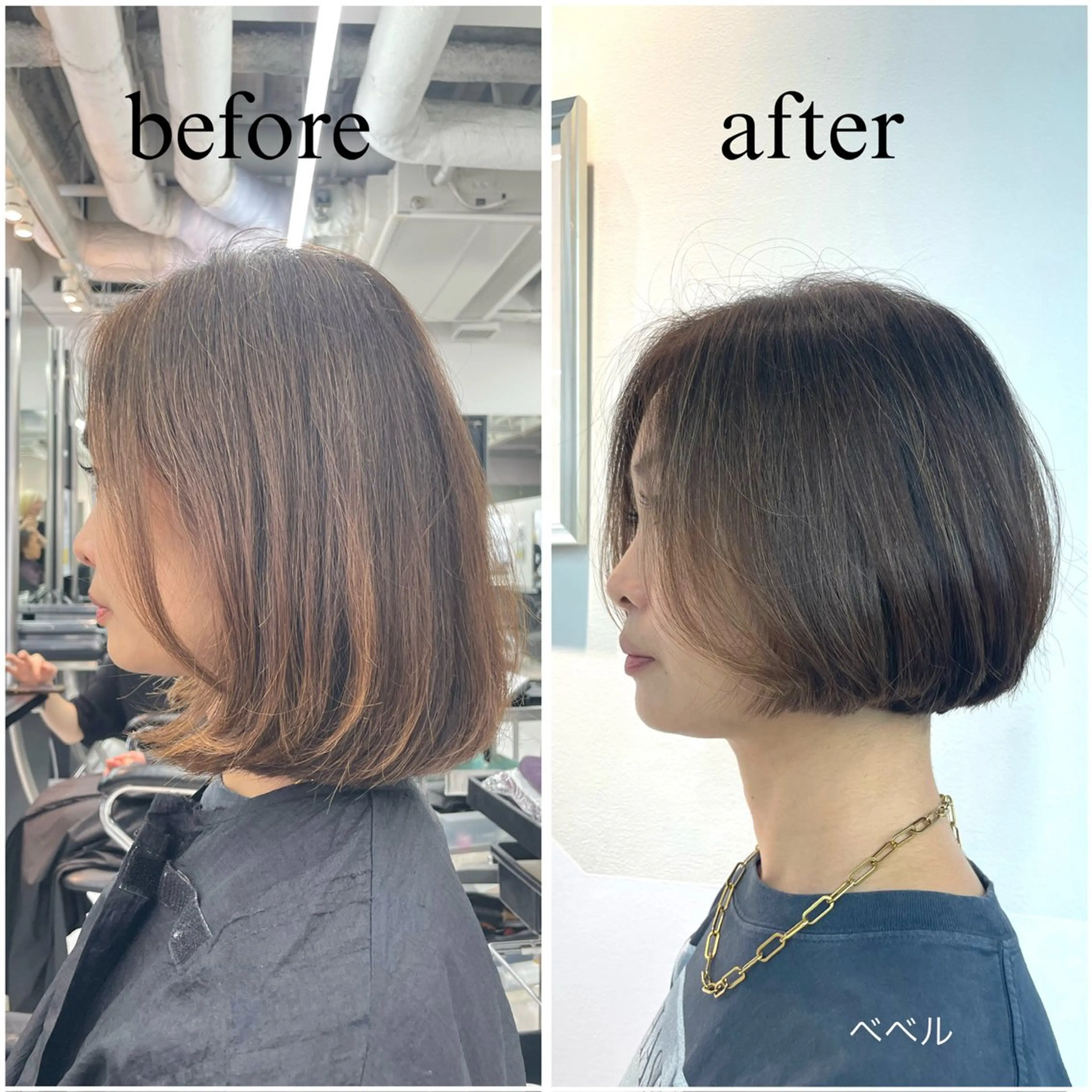 ショート ショートボブ ボブ レイヤーカット ショートヘア 海外ヘア /　 Juanのヘアスタイル