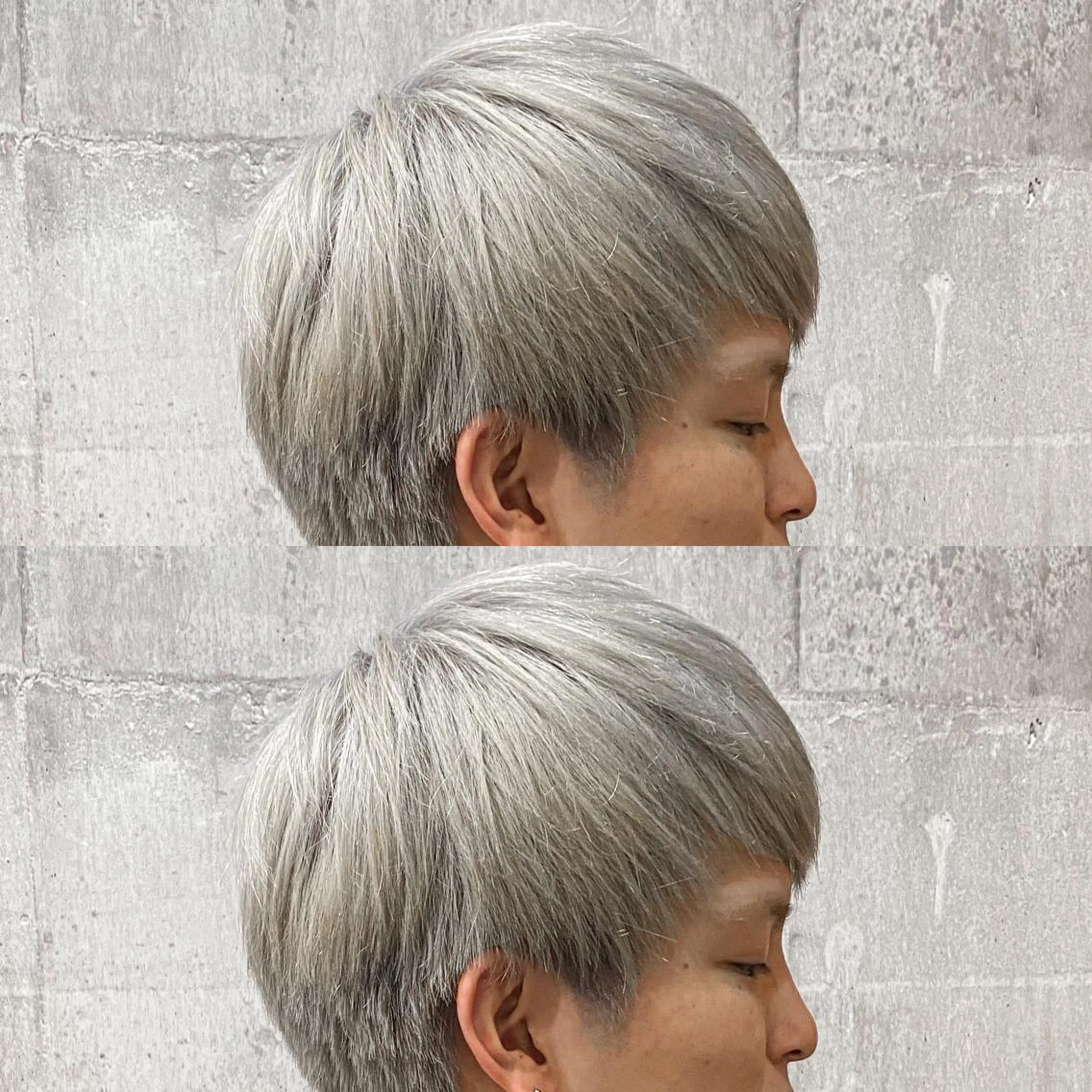 ショート カラー メンズ 高橋 宏輔のヘアスタイル