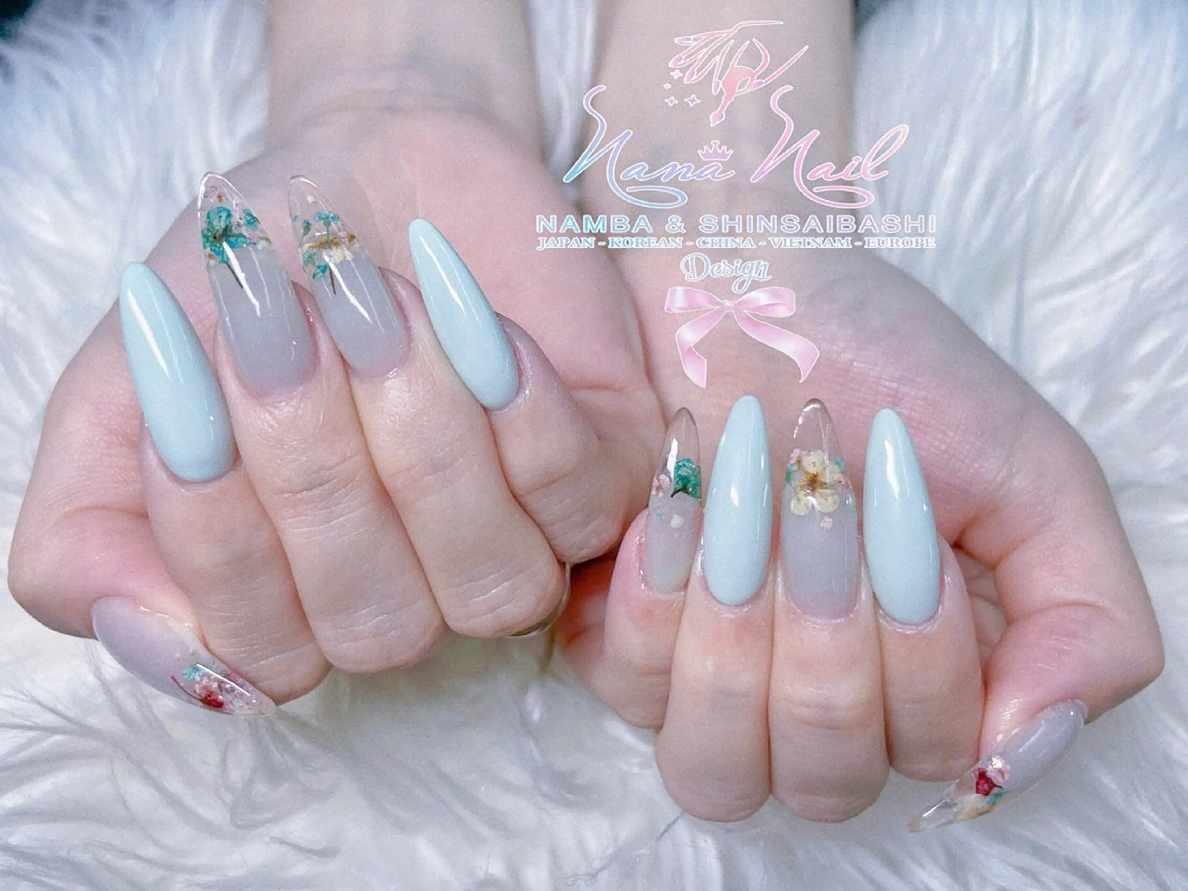 ネイル フットネイル ジェルネイル 持ち込み ネイルチップ ハンドネイル リナネイル 長堀橋店／東心斎橋店のネイルデザイン