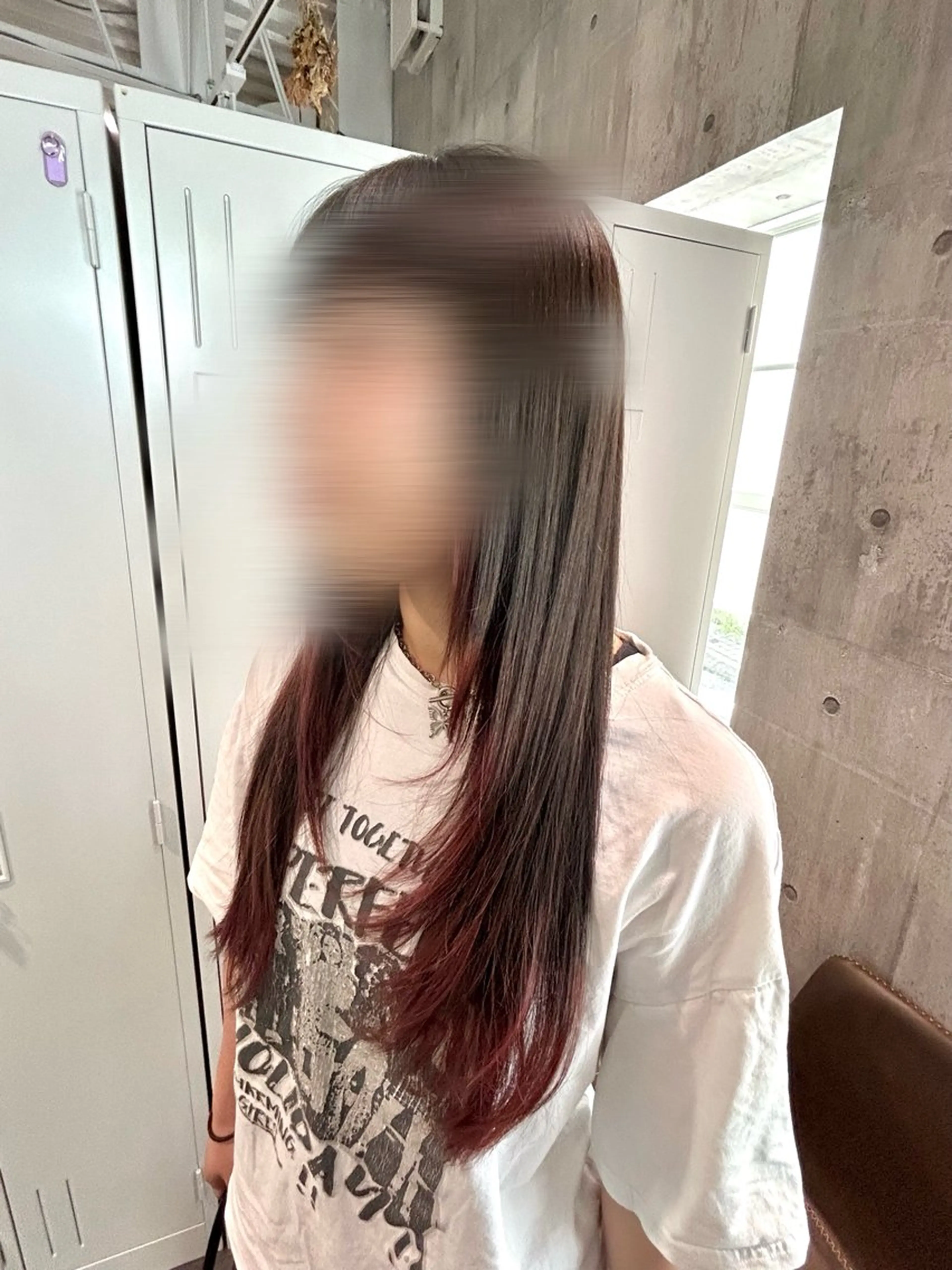 ロング レイヤーカット 寺澤 歩佳のヘアスタイル