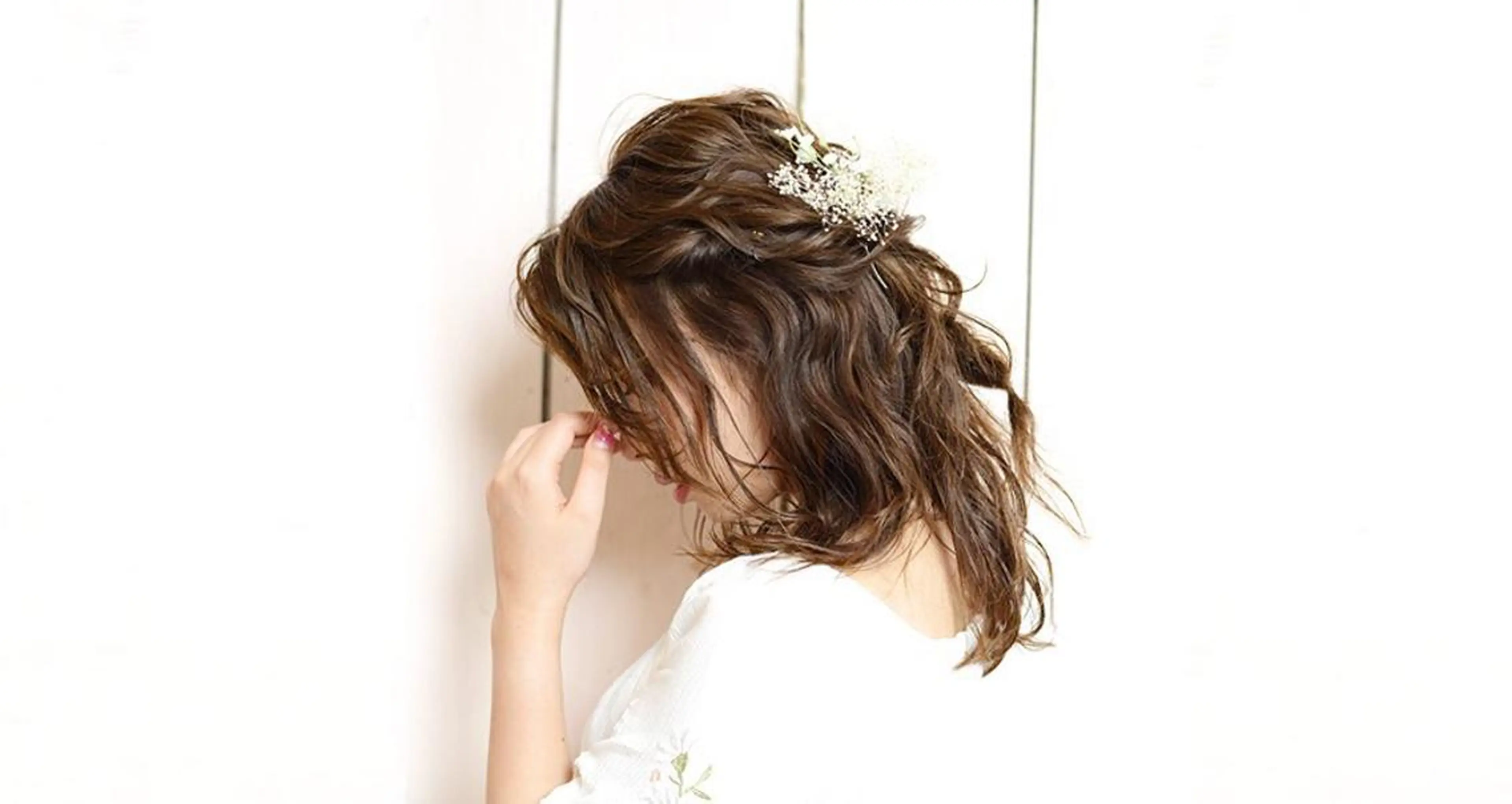 ミディアム 自宅での再現性👌 溝の口/中裕樹のヘアスタイル