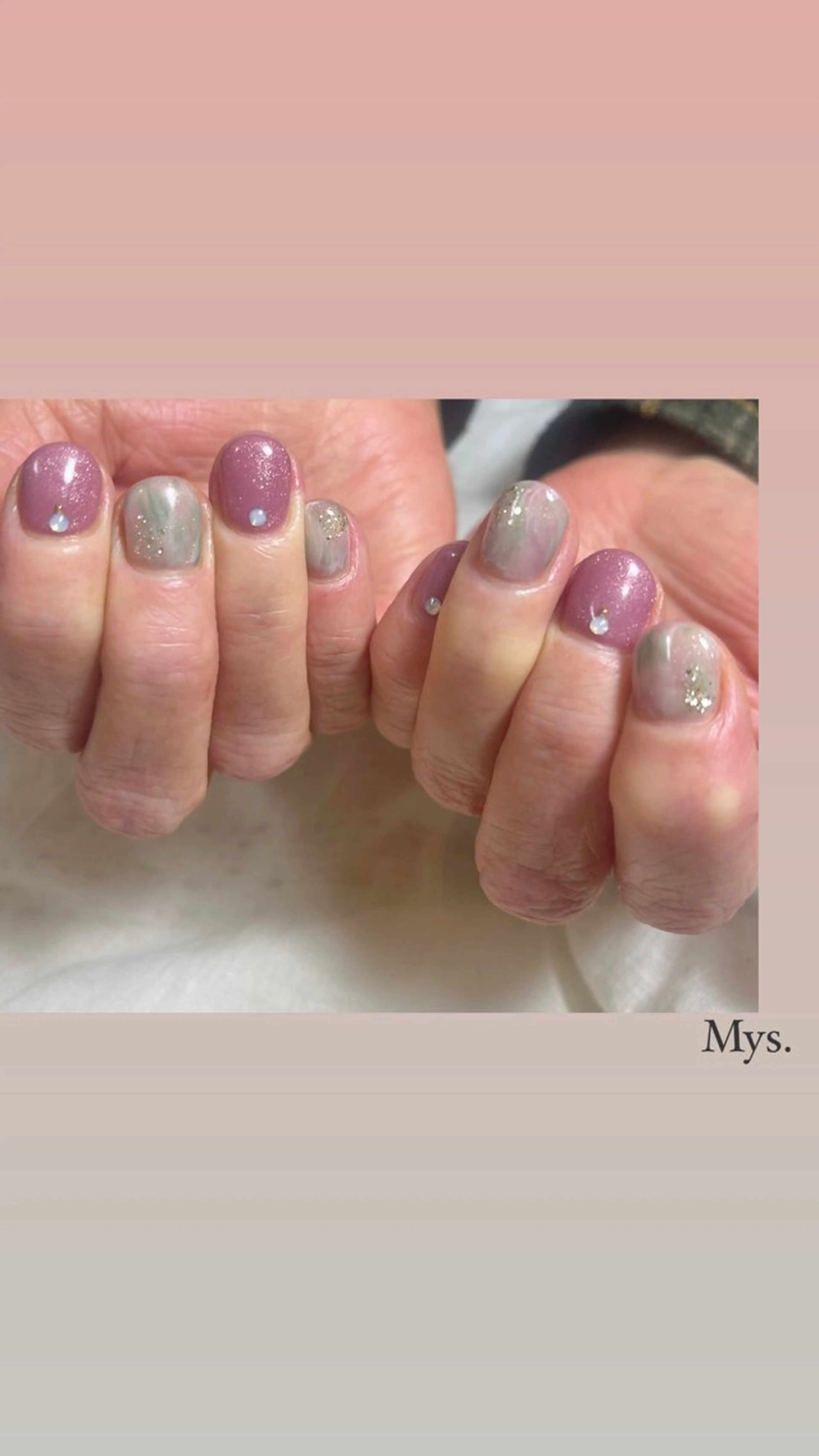 ネイル Mys. 松本結衣のネイルデザイン