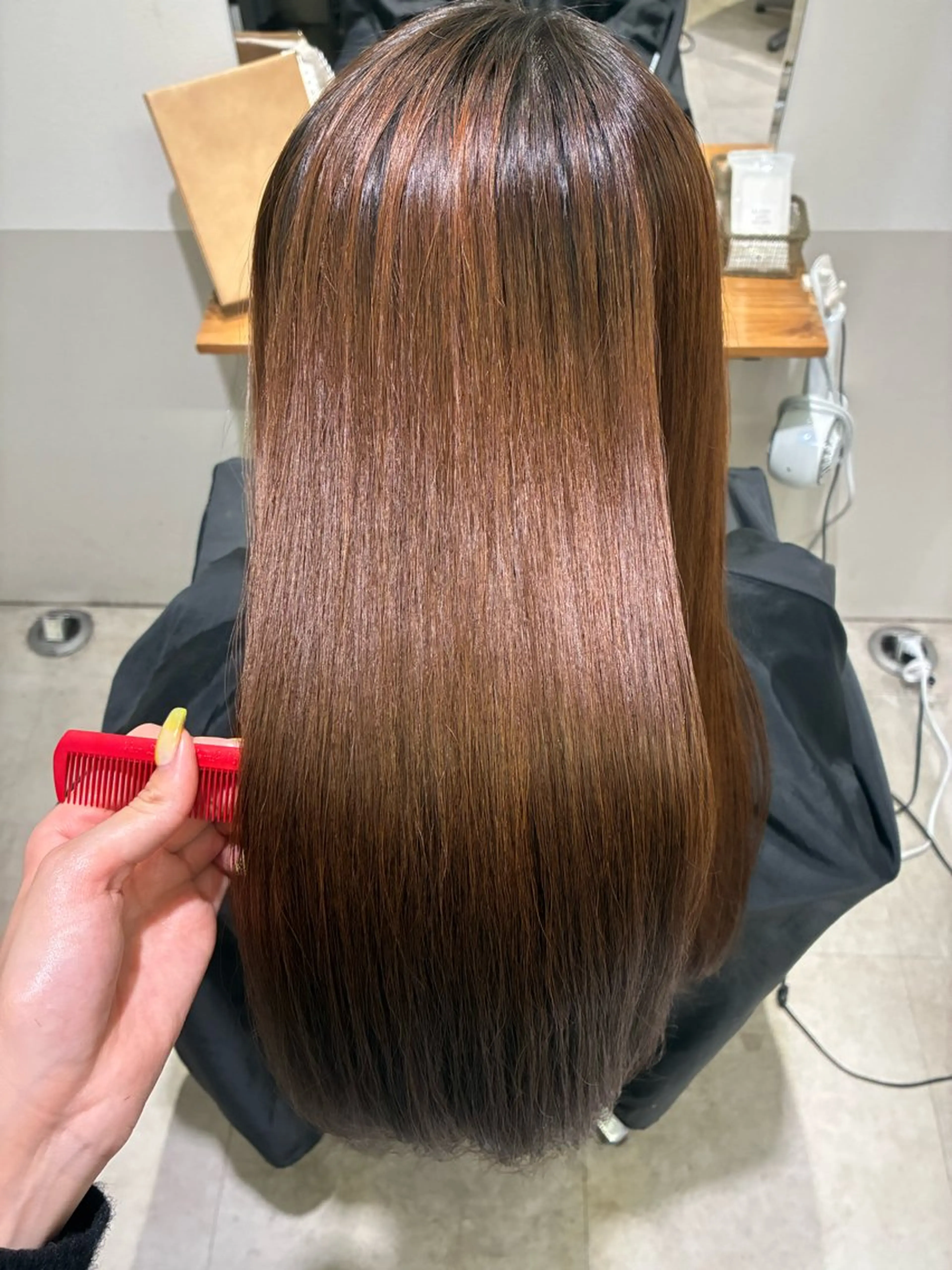 ロング 縮毛矯正 ボブ🎀髪質改善✨ karinaのヘアスタイル