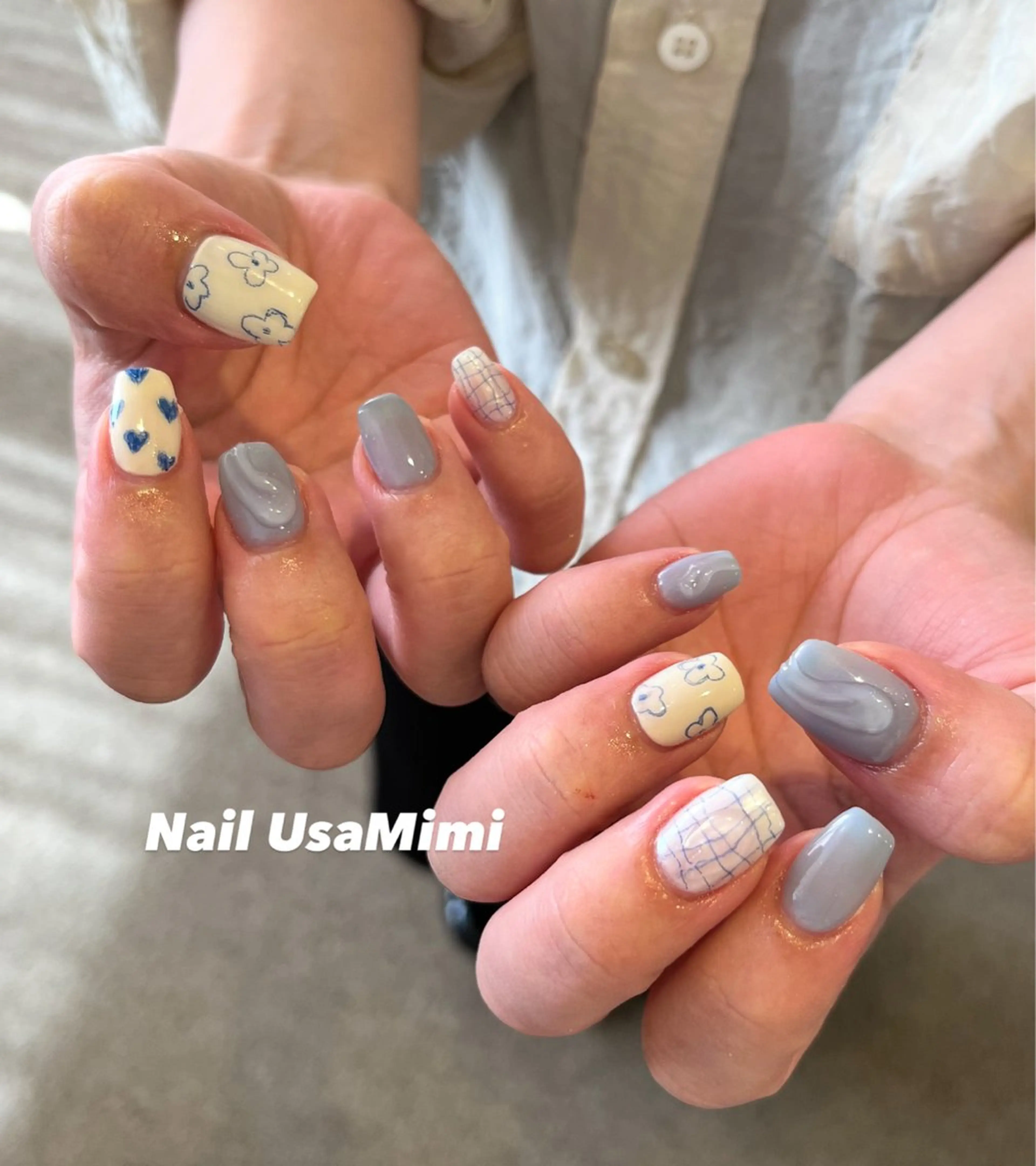 ネイル ハンドネイル Nail Usa Mimi ASAKOのネイルデザイン