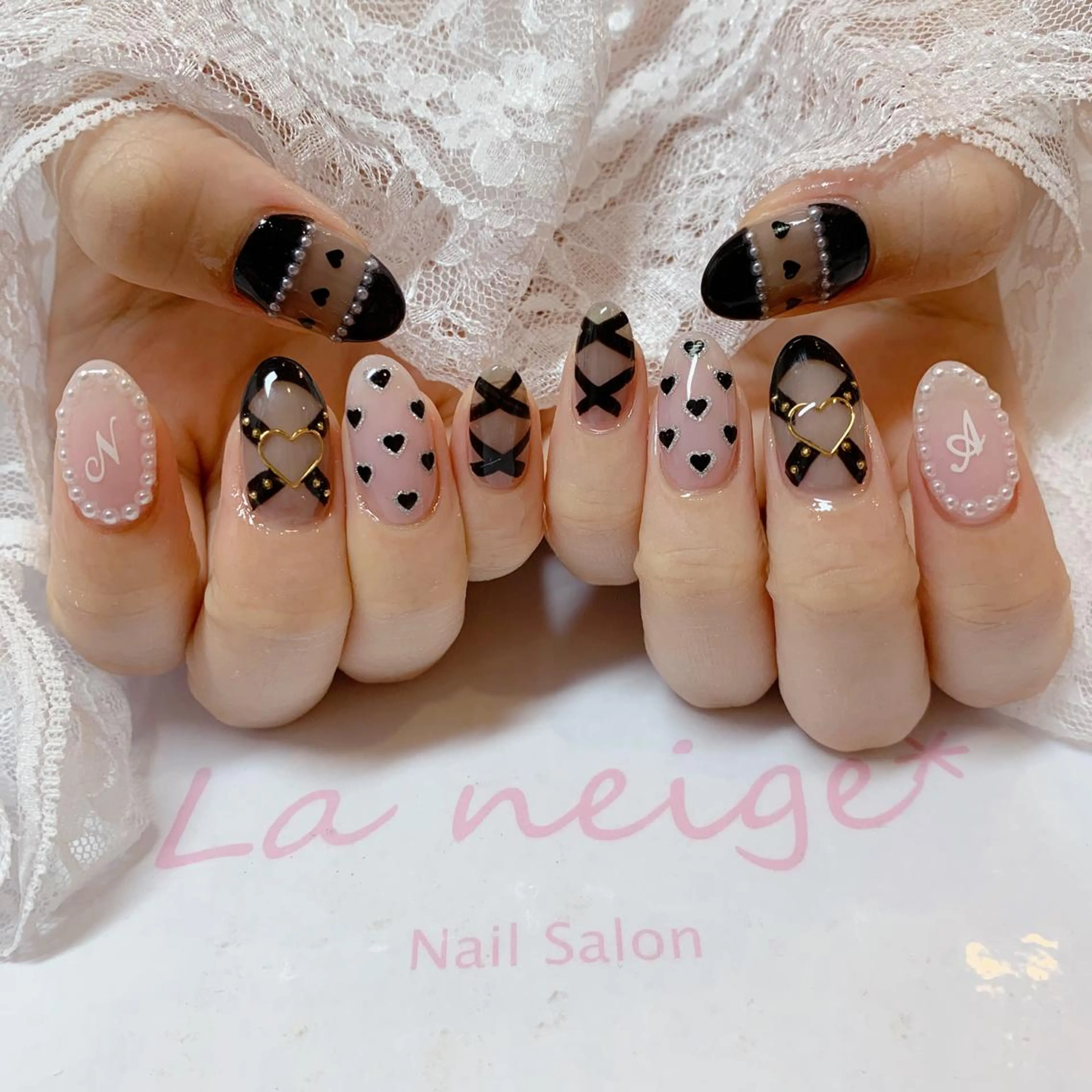 ネイル ハンドネイル La neige* yuki 🐩🌙のネイルデザイン