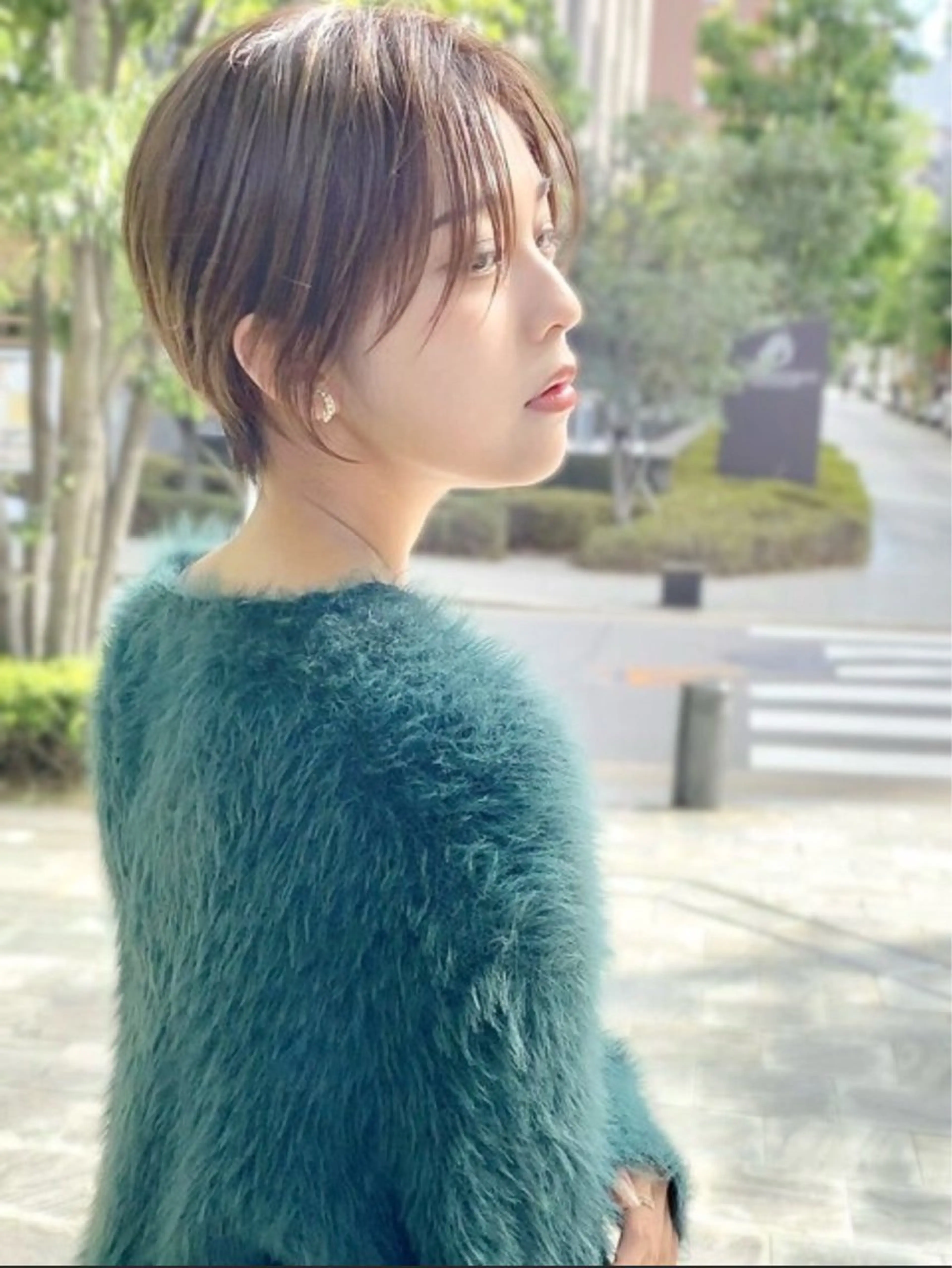 ショート カットモデル 募集中✨武田夏帆のヘアスタイル