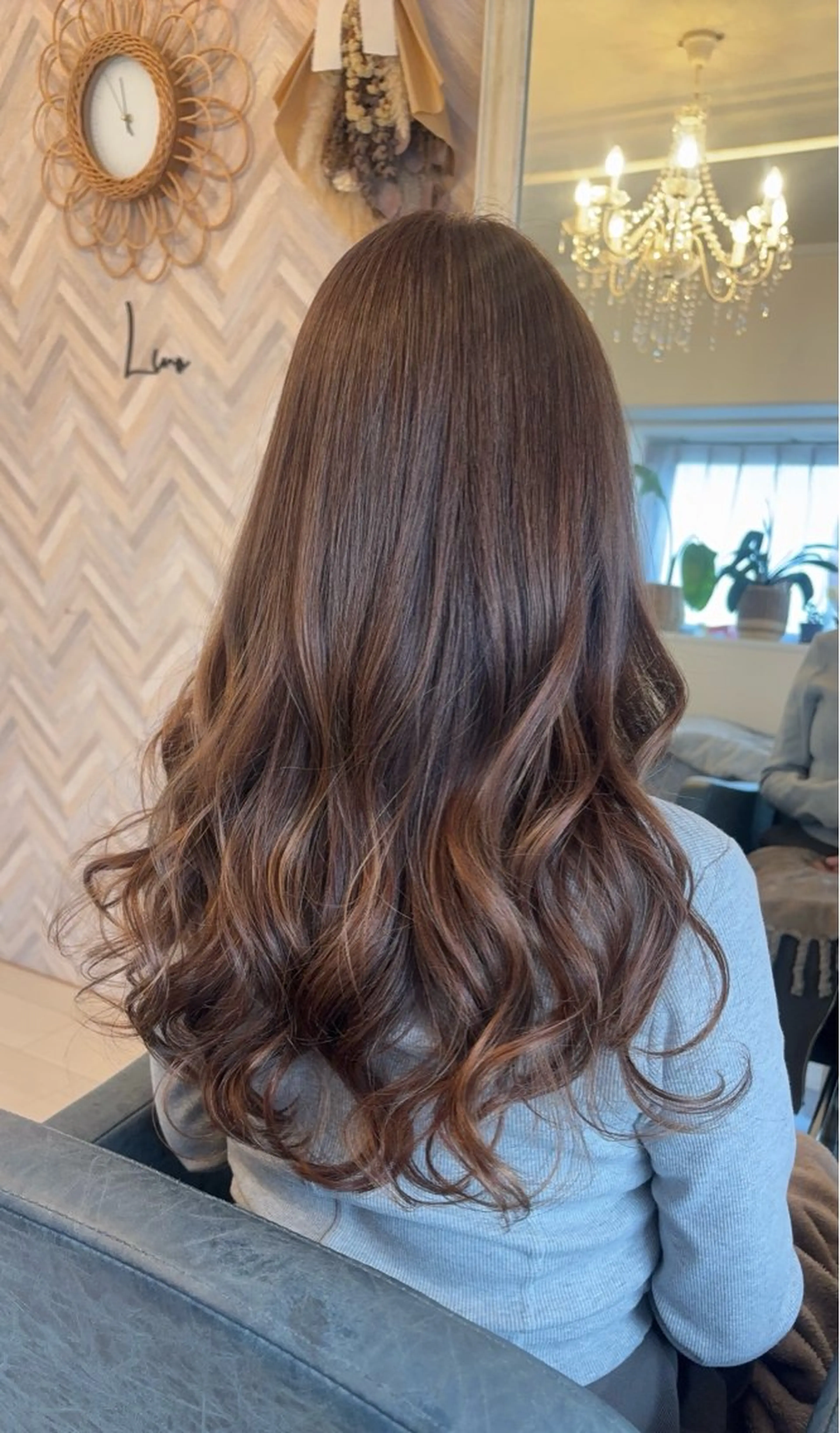 ロング 戸川 浩子のヘアスタイル