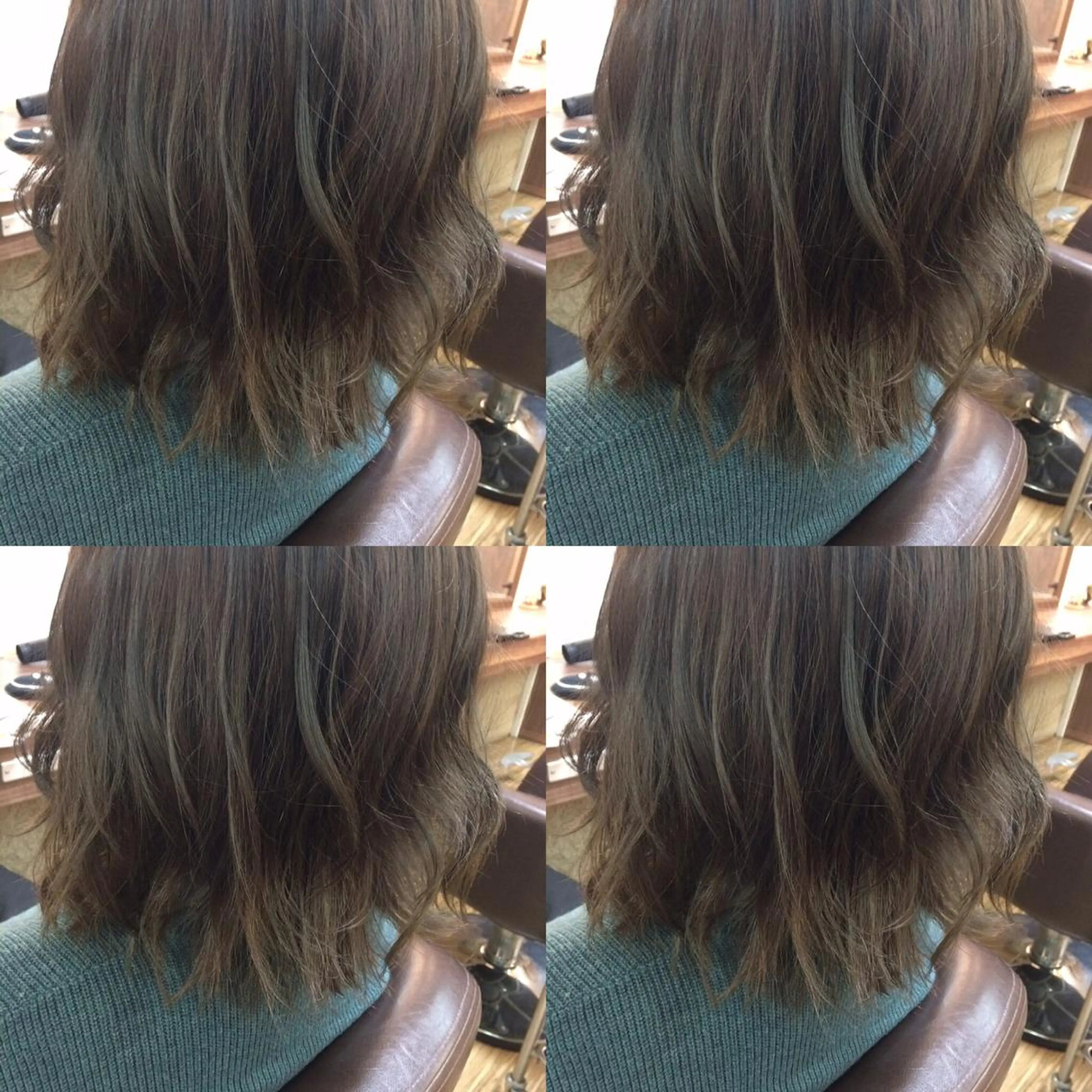 ミディアム セミロング カラー ベージュカラー トリートメント 🟦髪質改善6年 💊YAMAMOTOのヘアスタイル