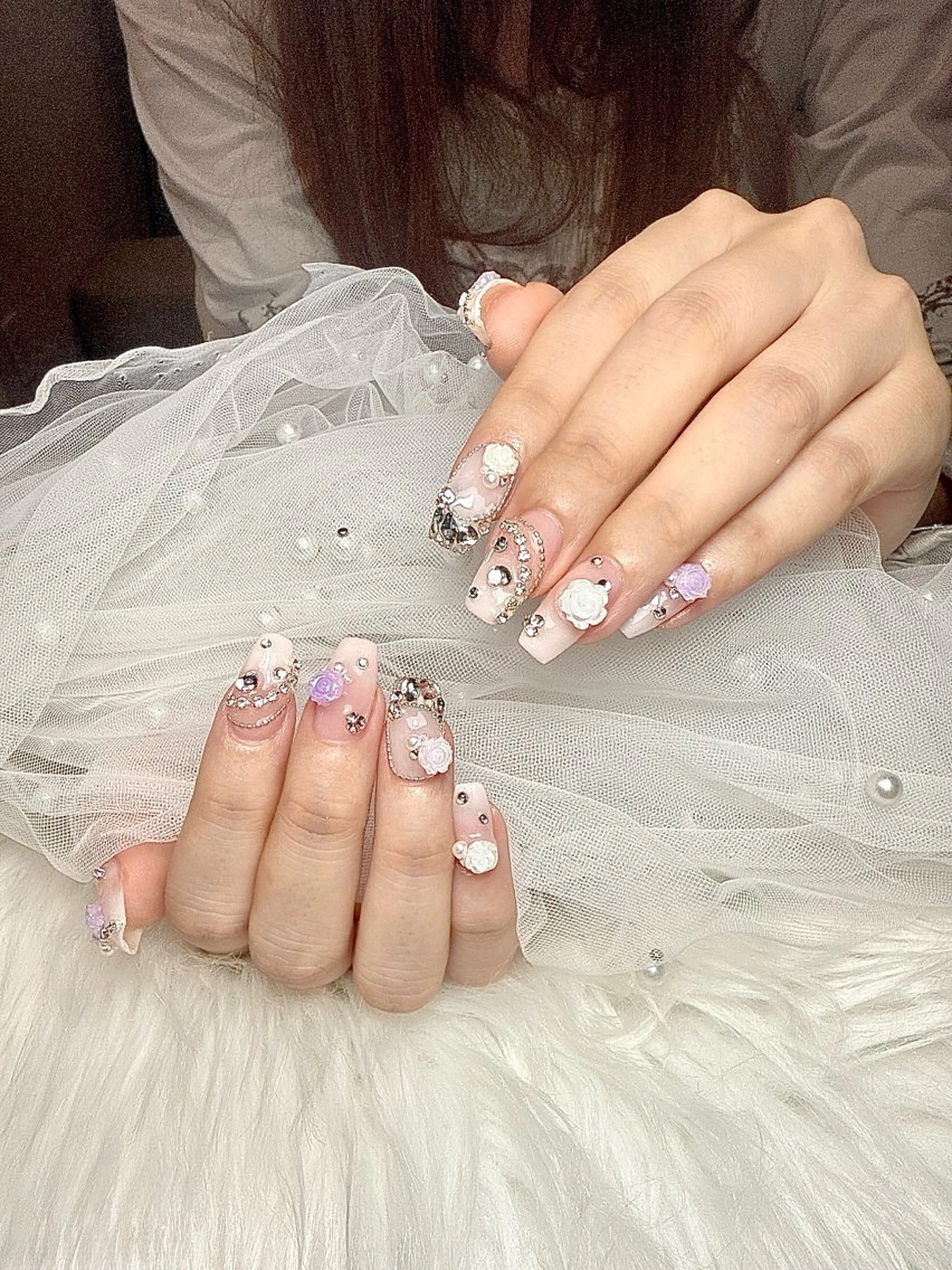 ネイル ハンドネイル Eclat さやのネイルデザイン