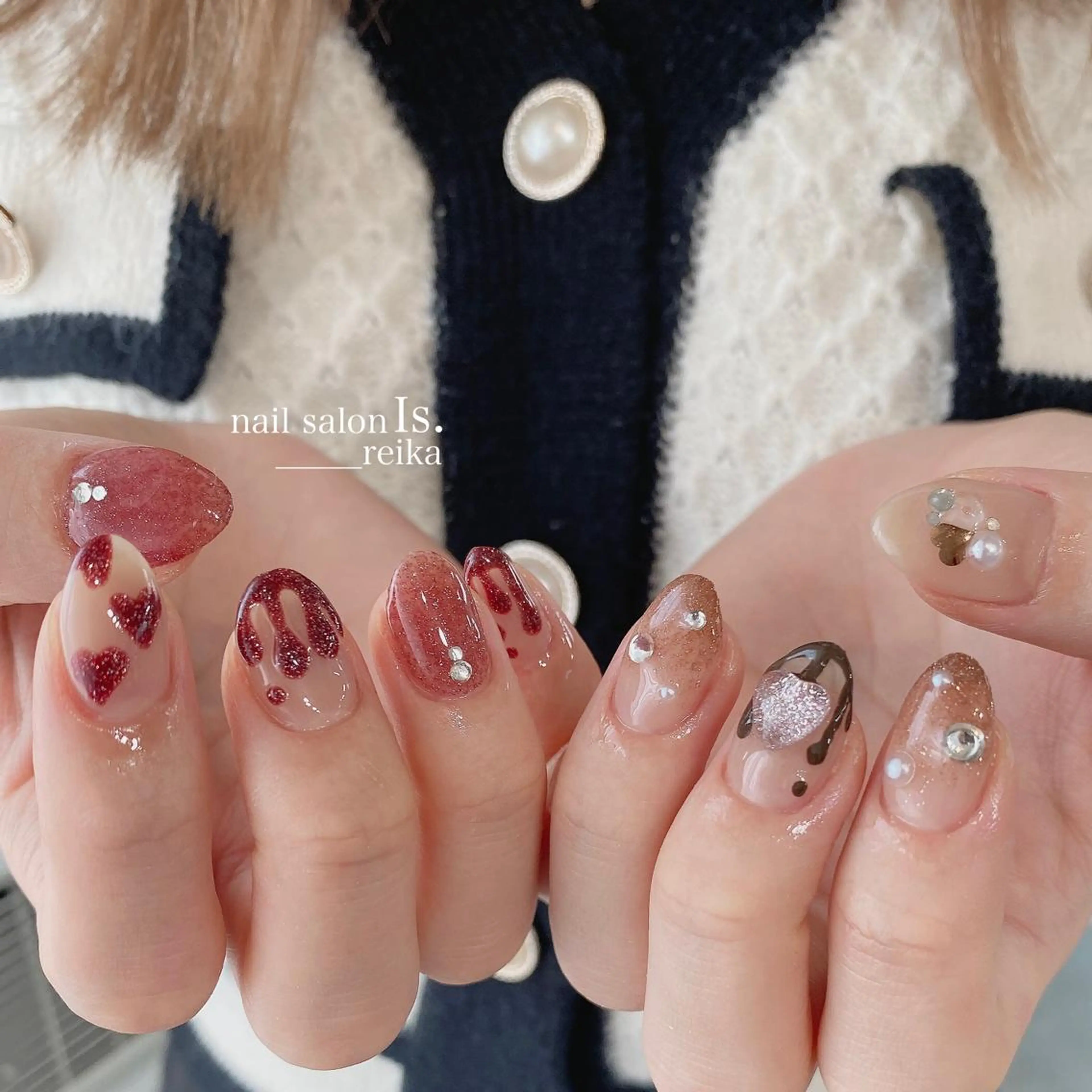ネイル 持ち込み nail salon Is.  reikaのネイルデザイン