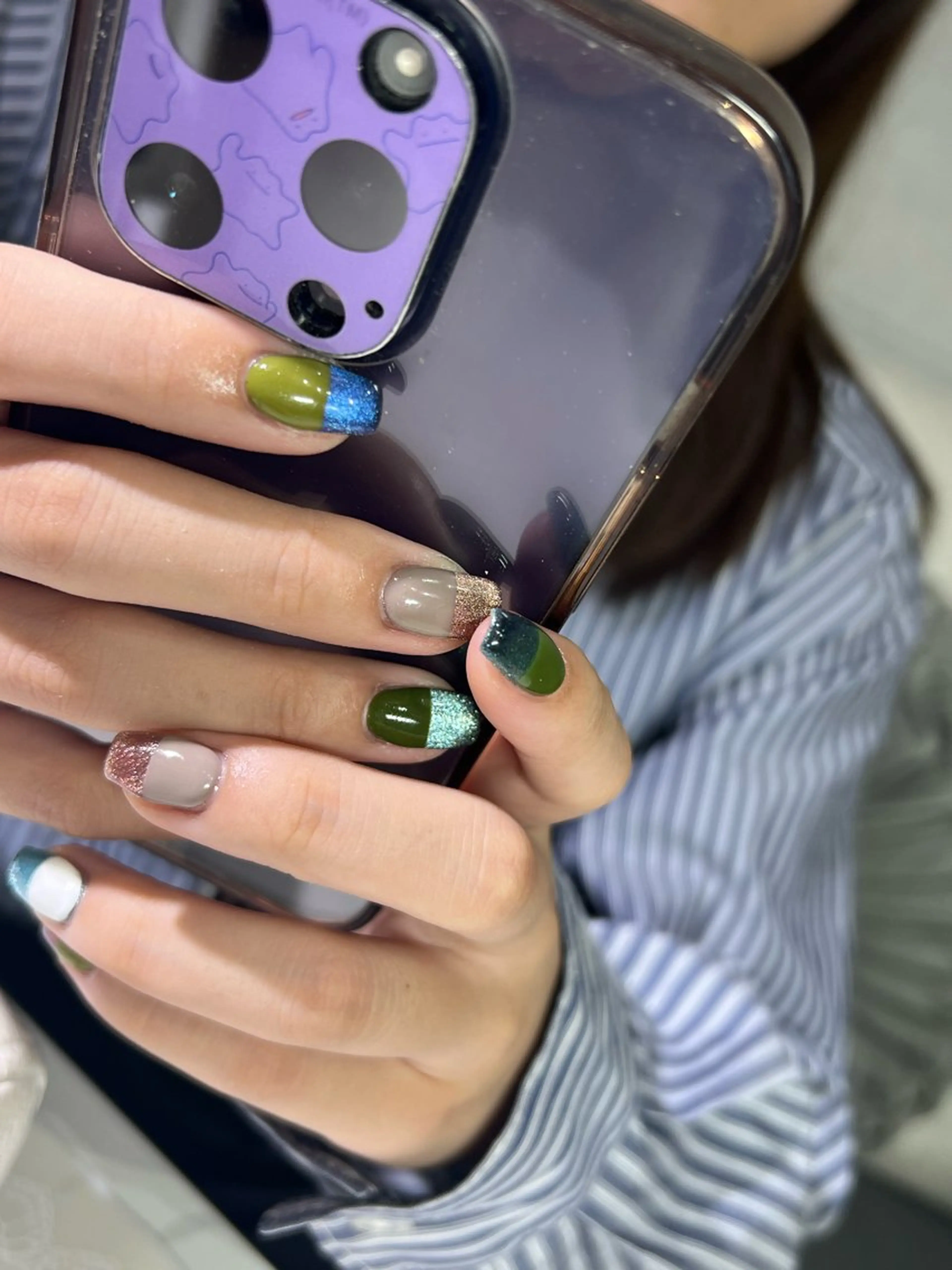 ネイル 持ち込み ニュアンスネイル Charme. NOBUKOのネイルデザイン