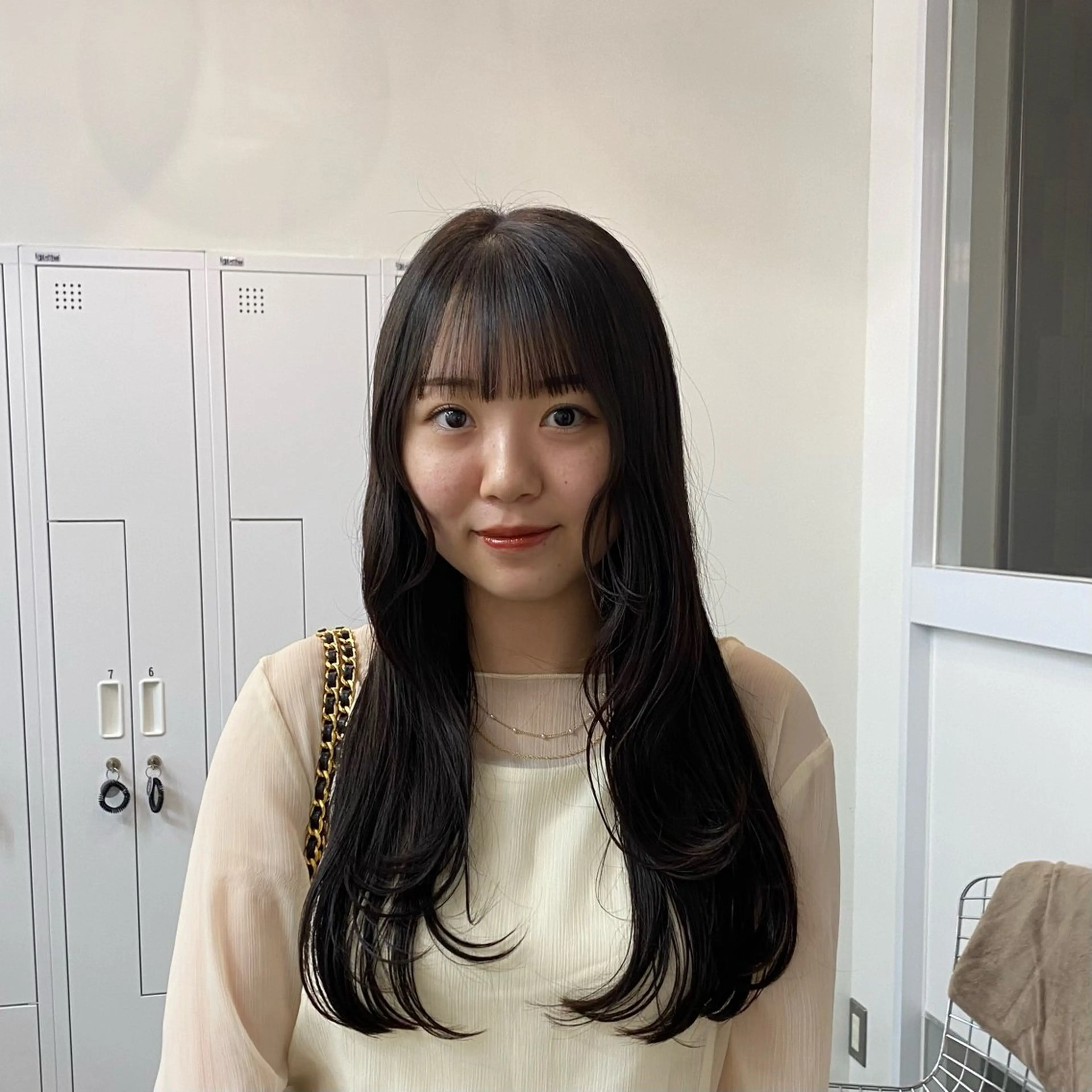 ロング 川角 しなのヘアスタイル