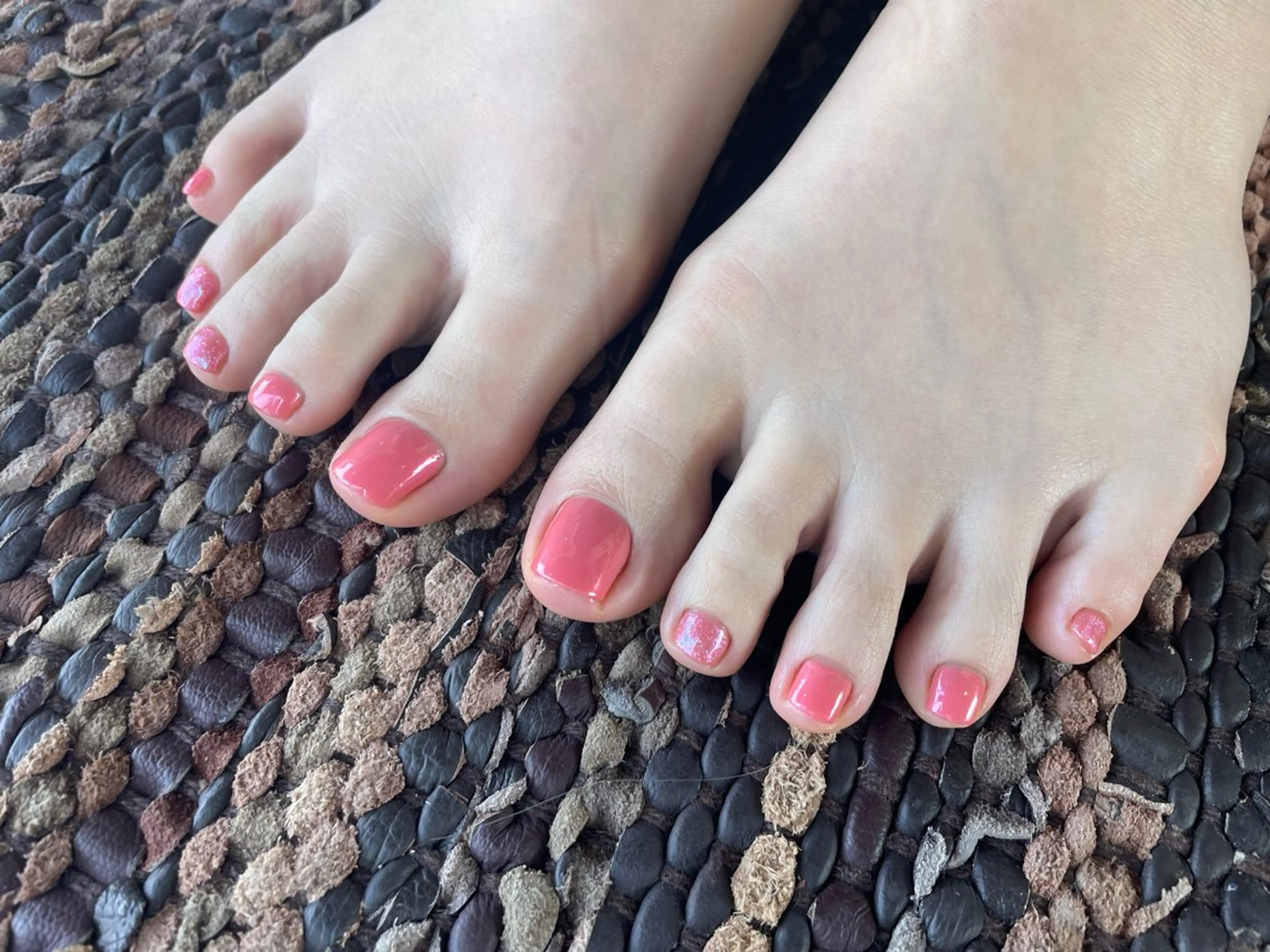 かかとつるふわ極上ペディキュアの写真