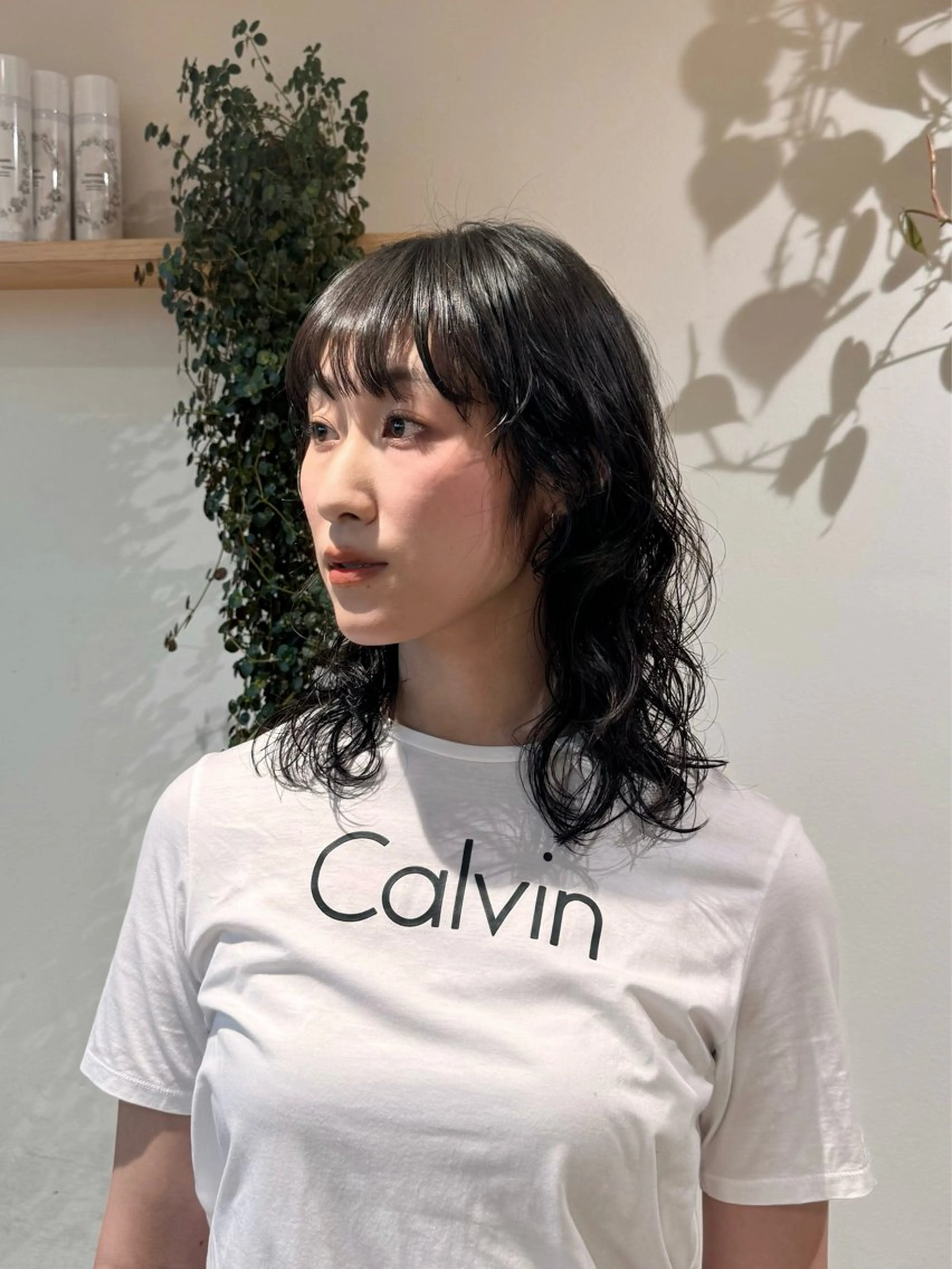 セミロング パーマ セミロングパーマ ニュアンスパーマ スパイラルパーマ パーマ 𝙎𝙚𝙞𝙧𝙖 ☆カット/パーマのヘアスタイル