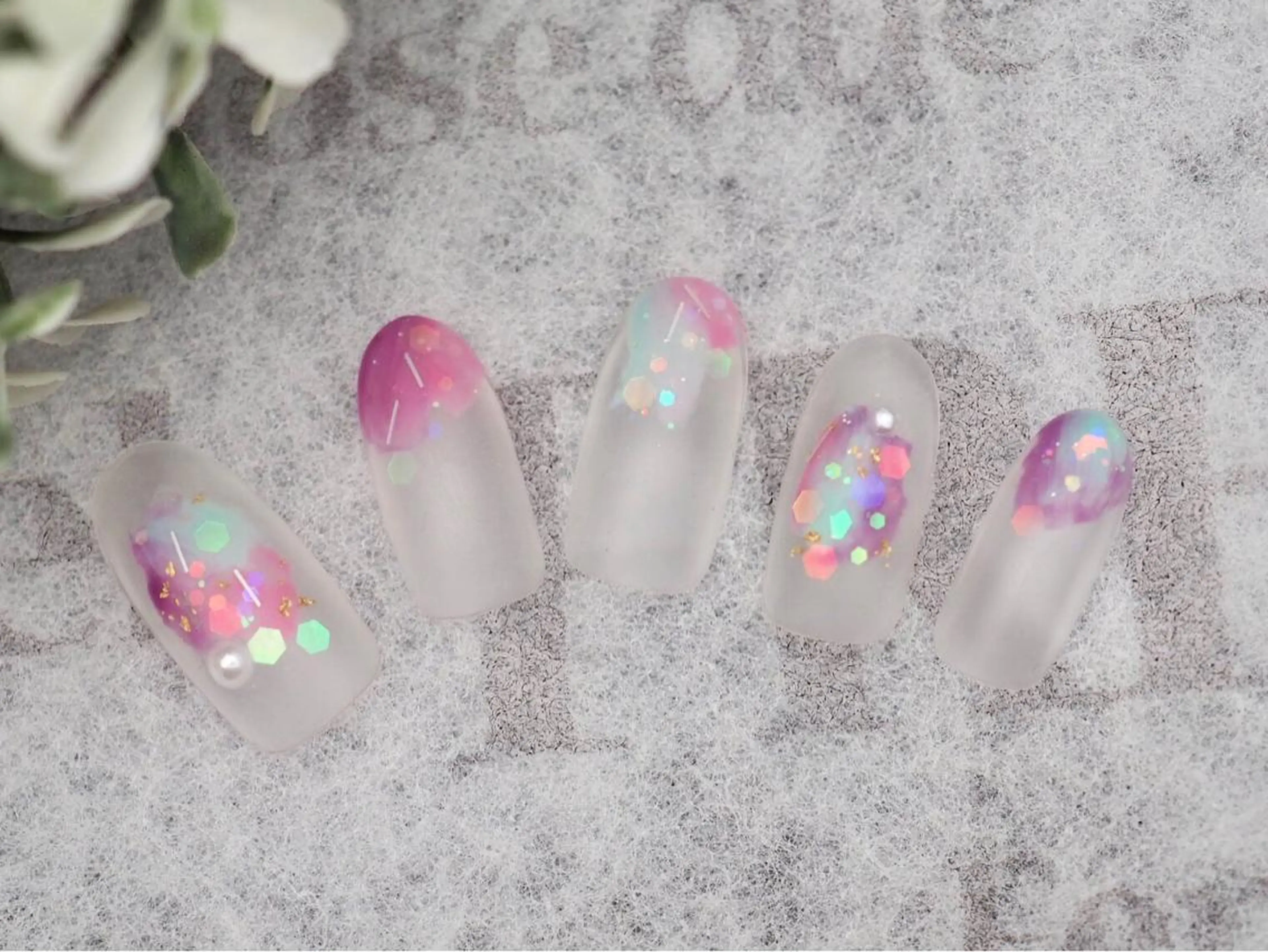 ネイル トップネイリスト Ribbon立川店のネイルデザイン