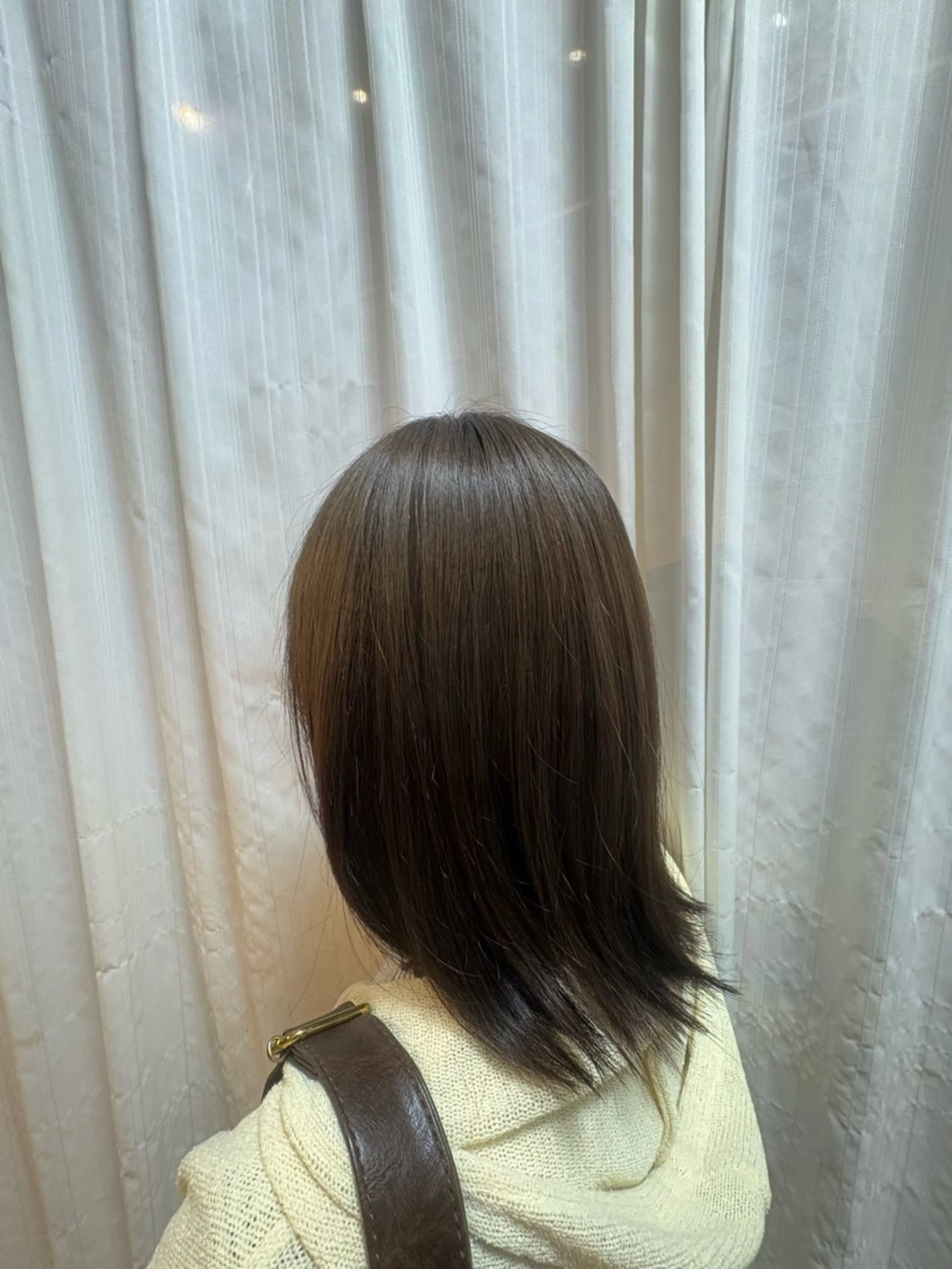 カラー グレージュ オリーブグレージュ オリーブグレー ヘアカラー 中ノ内 里旺のヘアスタイル