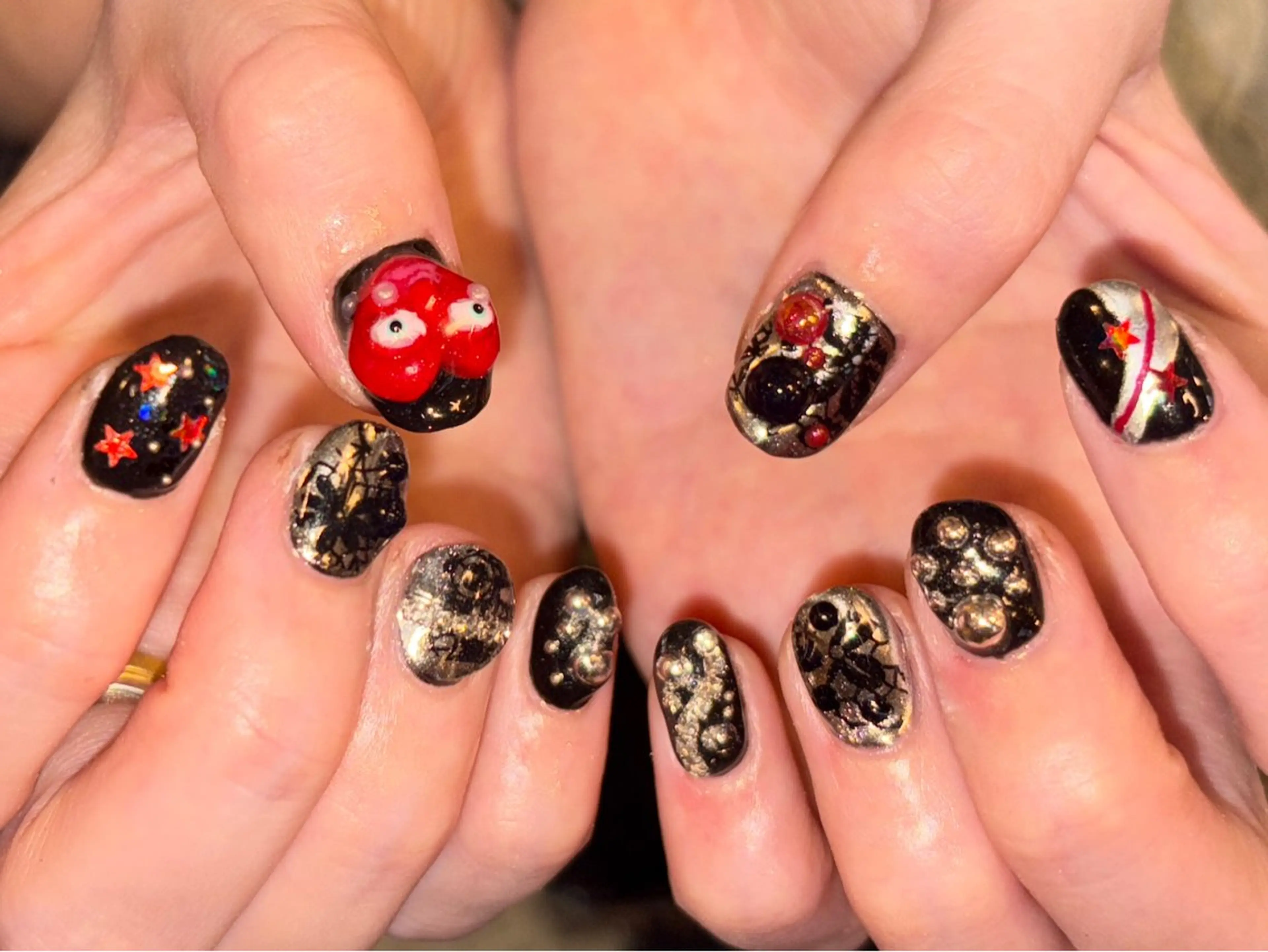 ネイル ハンドネイル ハンドケア ＊爪神＊ 珠裕‪ miyuのネイルデザイン