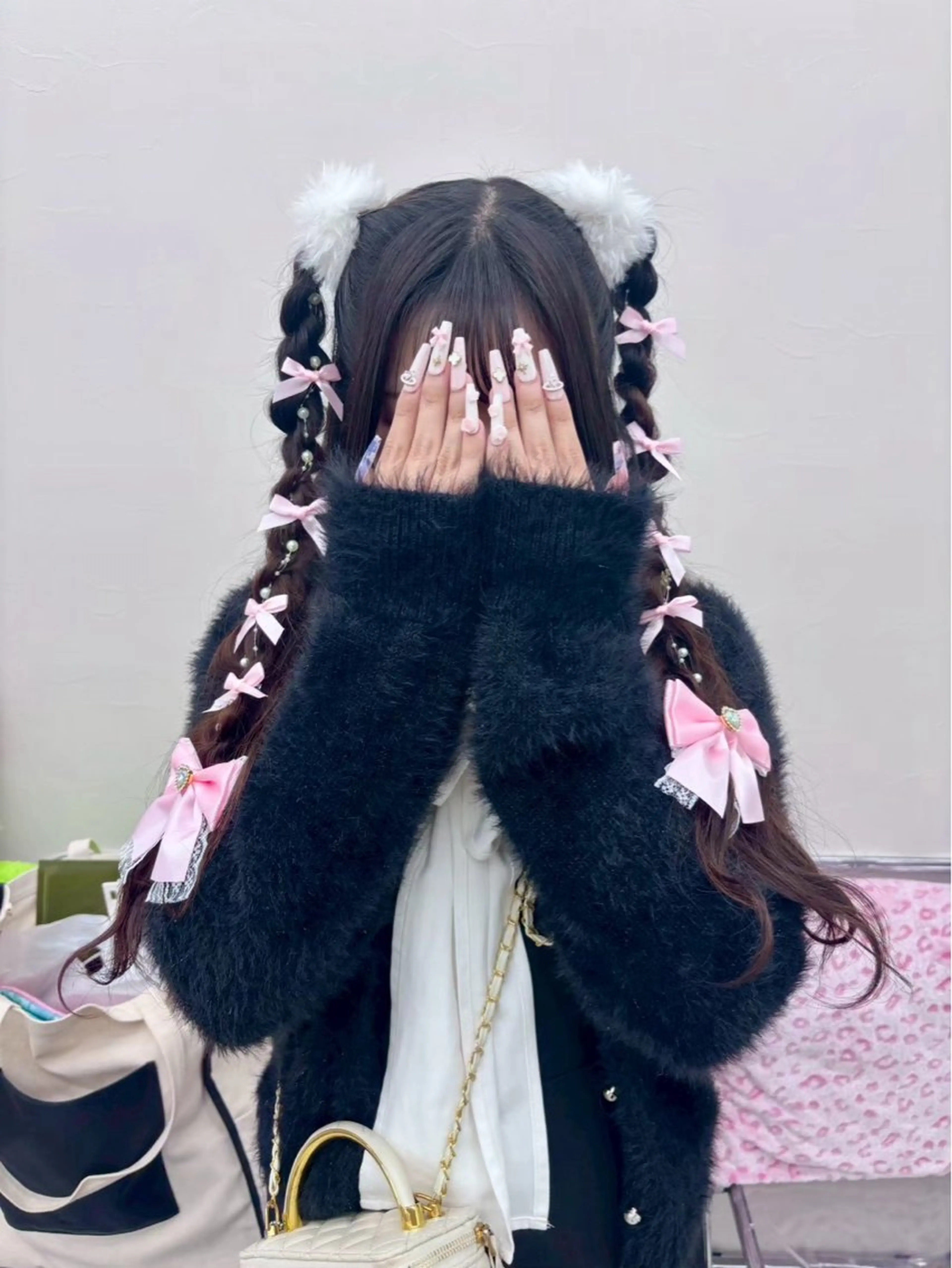 推し活ヘアアレンジ🪄🫧の写真