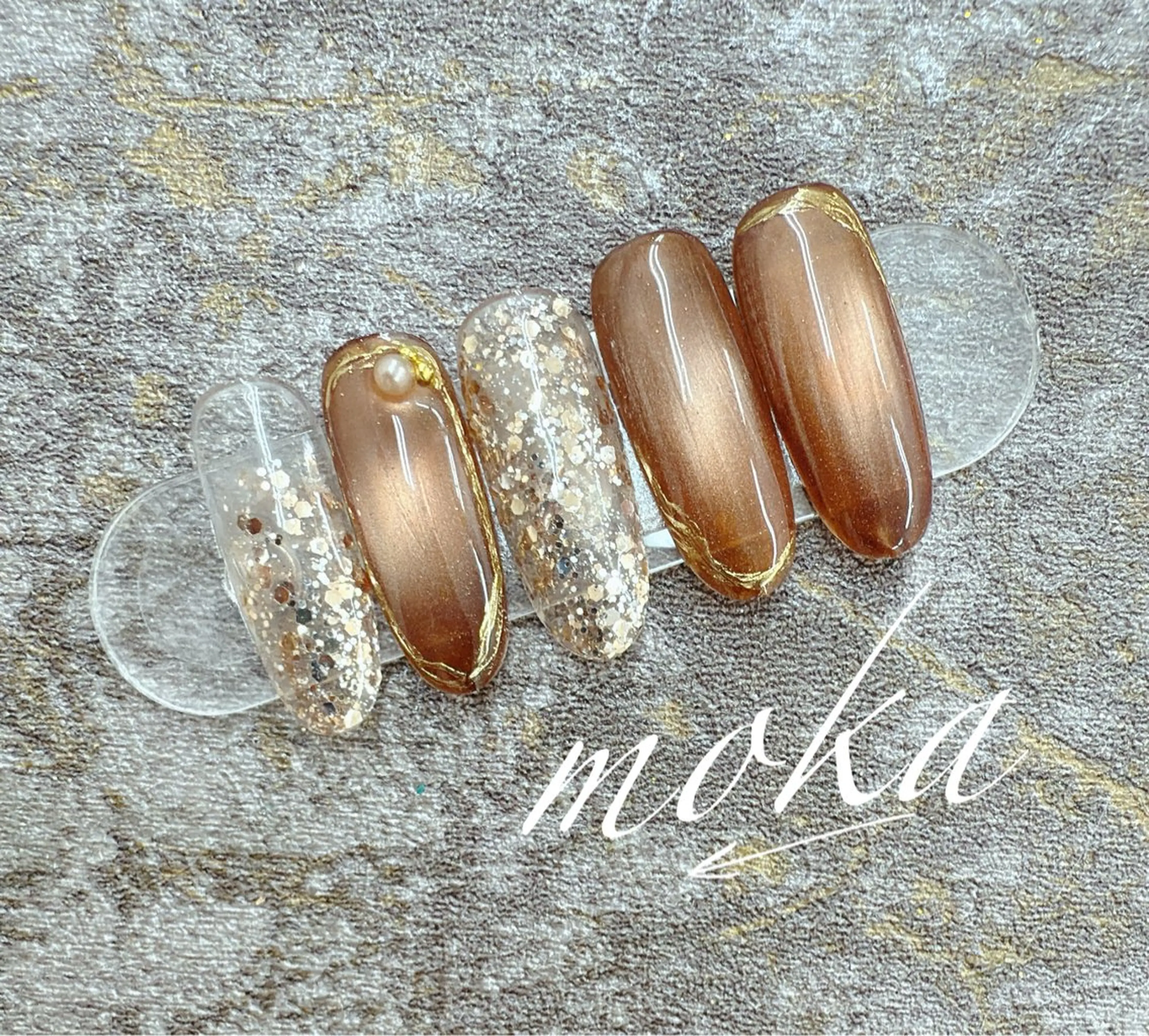 ネイル ハンドネイル ハンドケア 胡蝶蘭レディースサロ ンNailMOKAのネイルデザイン