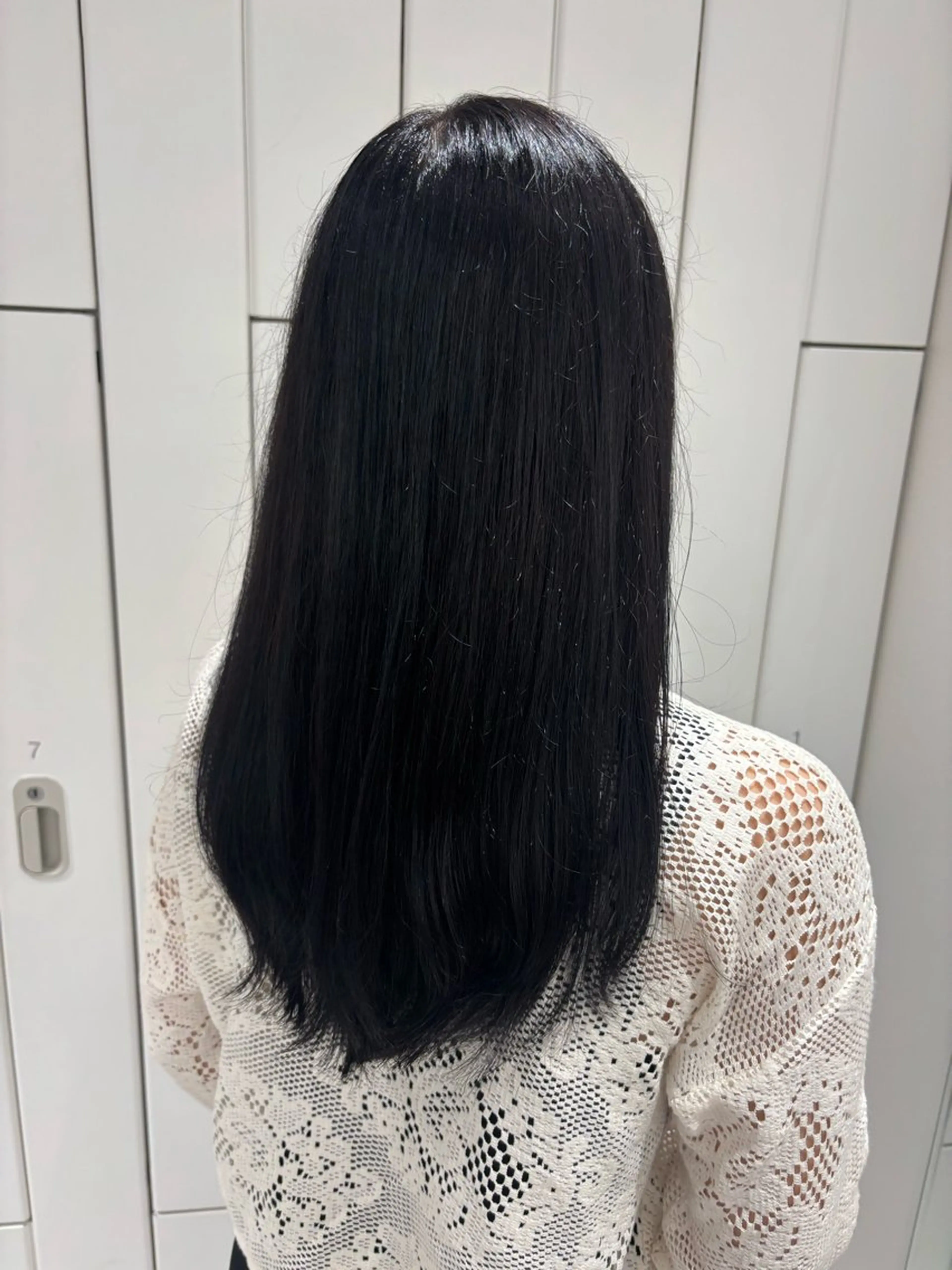 セミロング 艶髪໒꒱／透明感 カラー🍀_そら🪽のヘアスタイル