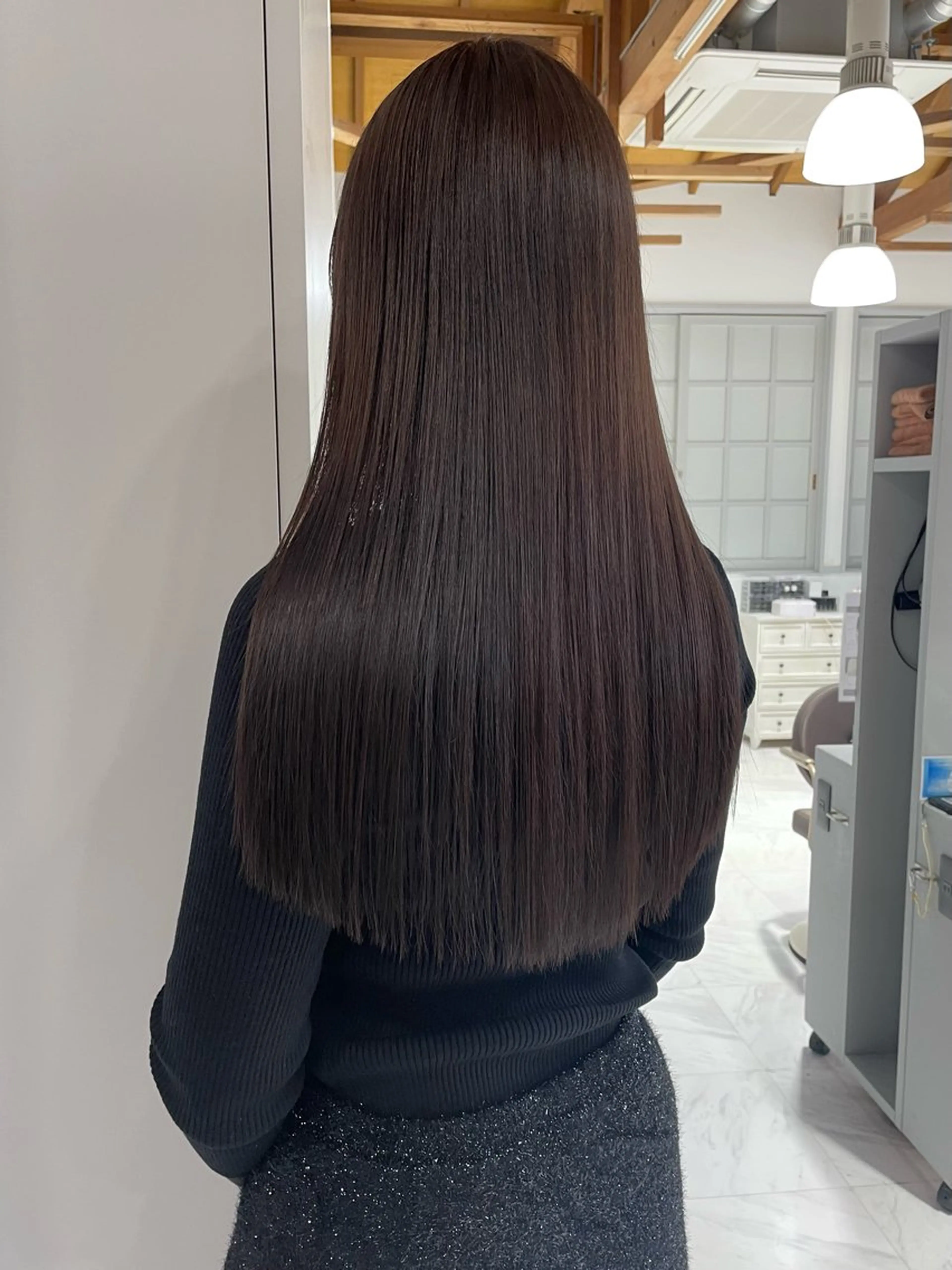 [既存様も♡全員クーポン]カット＋カラー＋超音波アイロン使用トリートメントの写真