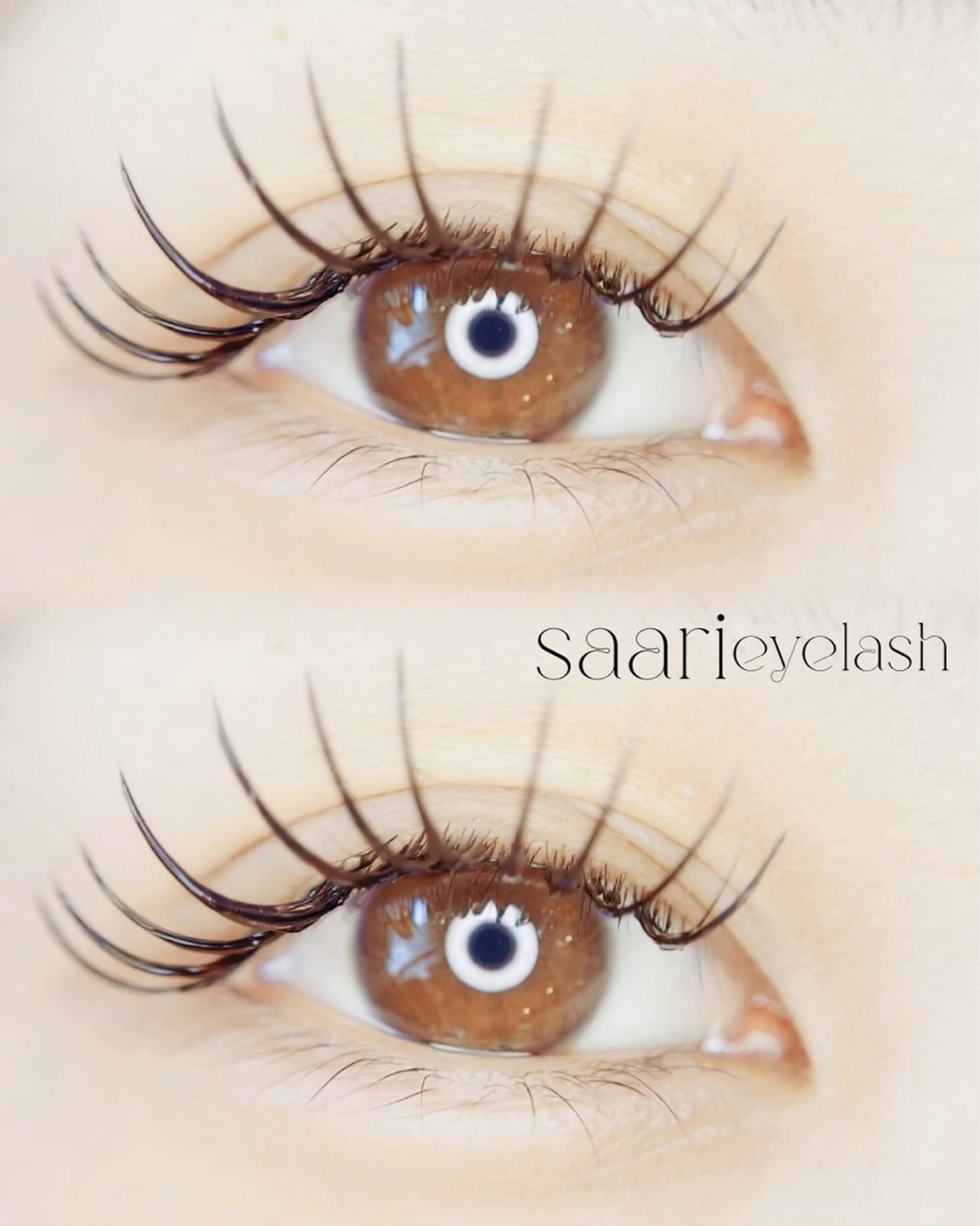 マツエク・マツパ マツエク saari eye lash staffのマツエク・マツパデザイン