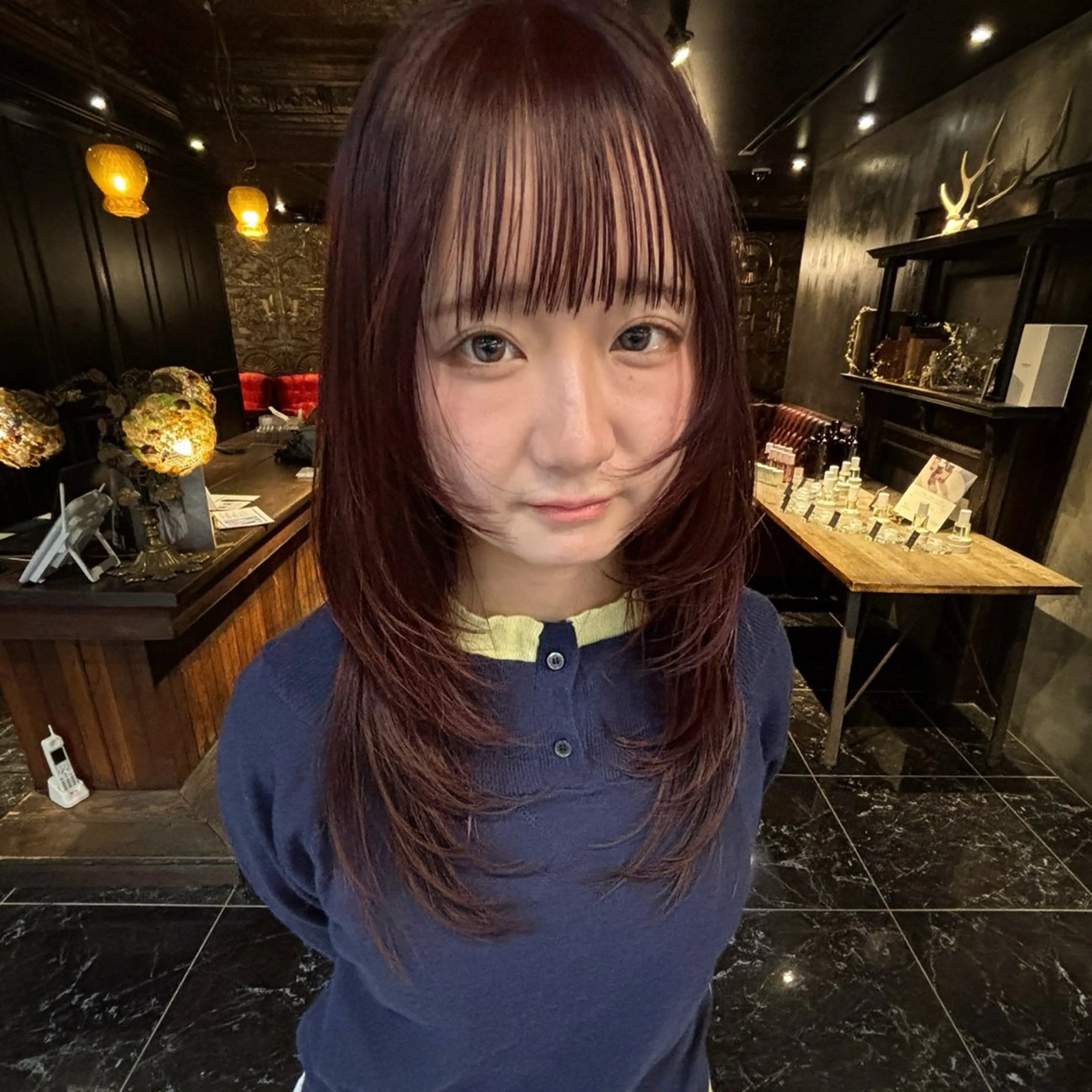 ロング カラー カット ヘアカラー トリートメント デザインレイヤー/ KOSUKEのヘアスタイル