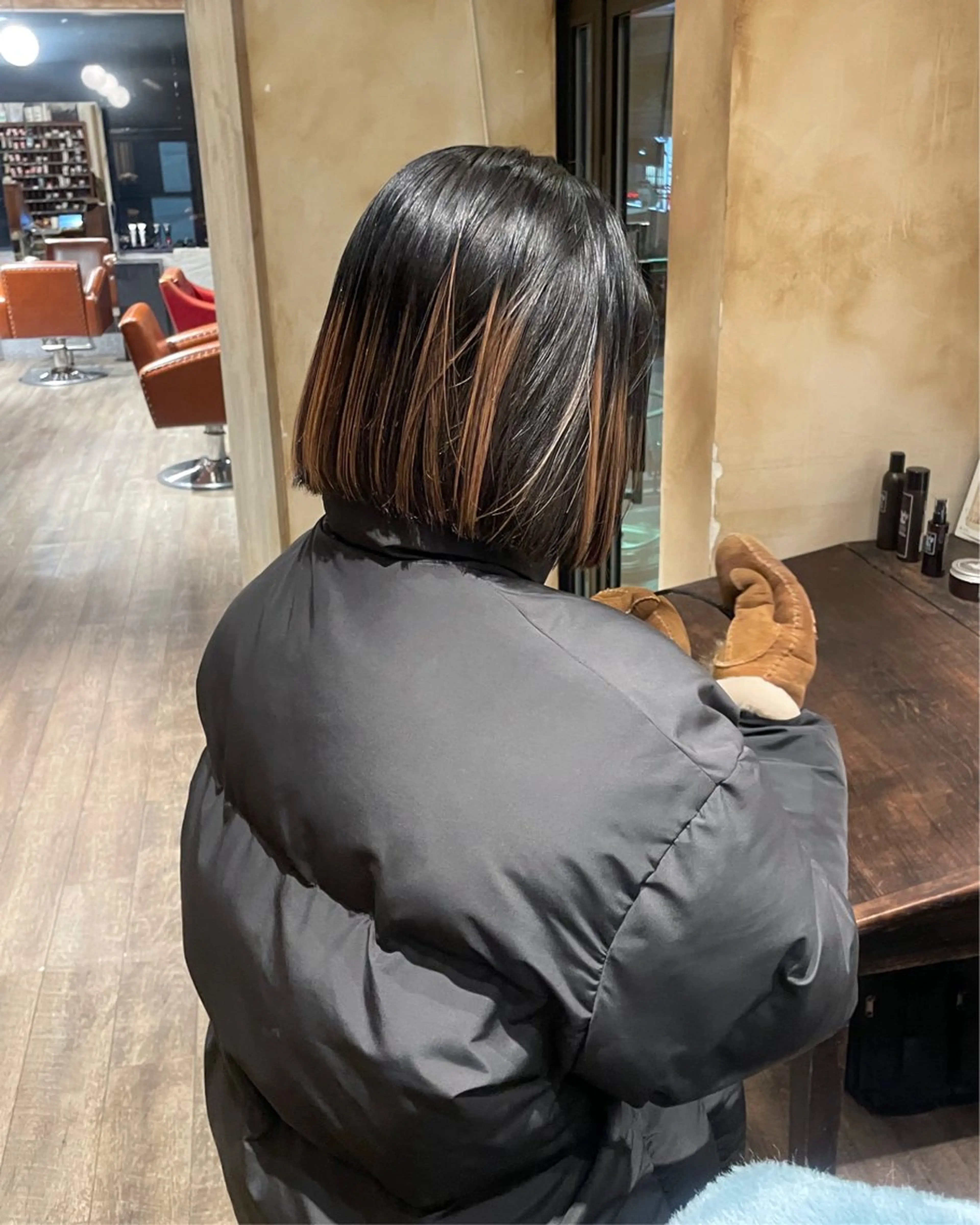 ミディアム カラー Zina難波/ 韓国ヘア🐰mikuのヘアスタイル