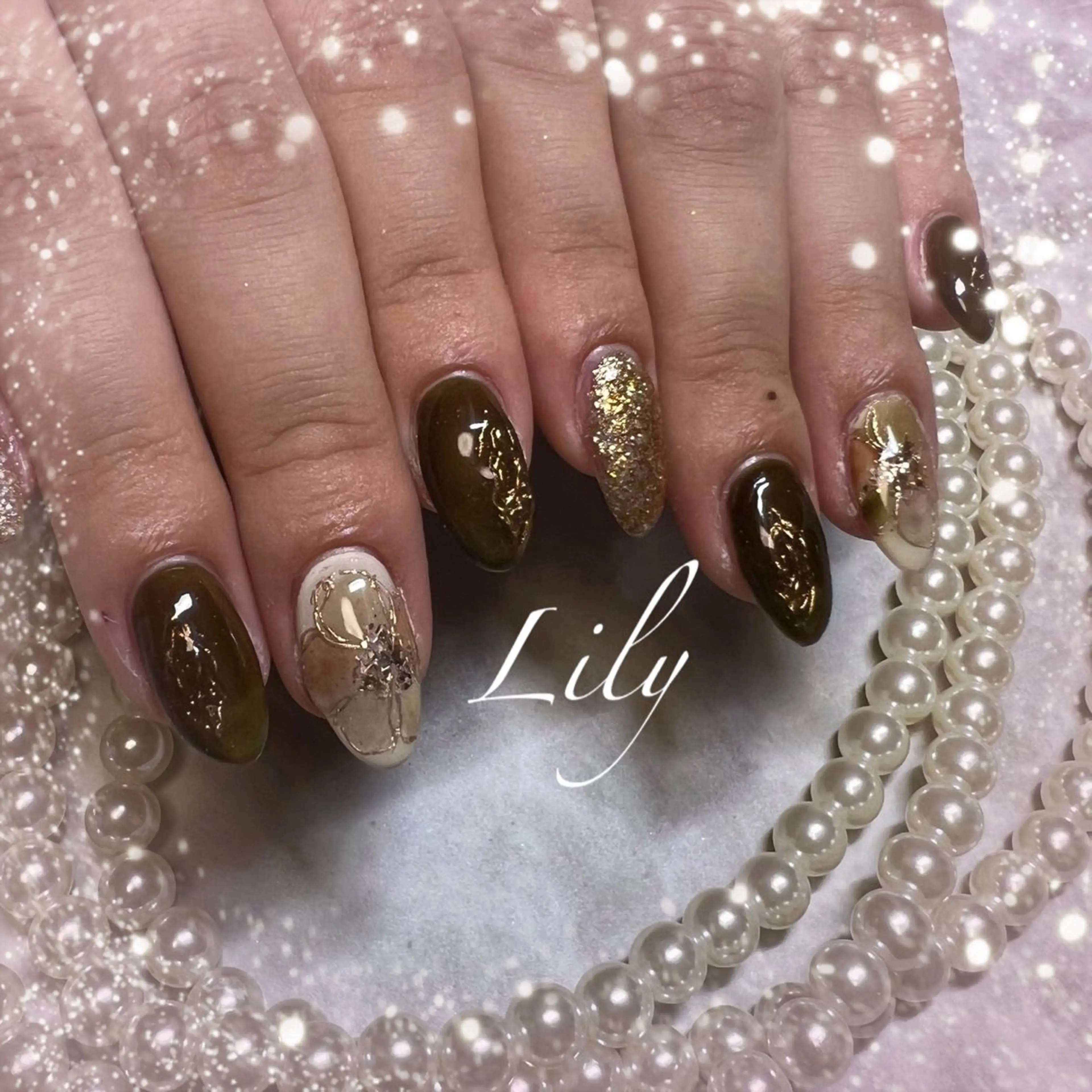 ネイル Lily*nail 🌻Mii🌻のネイルデザイン