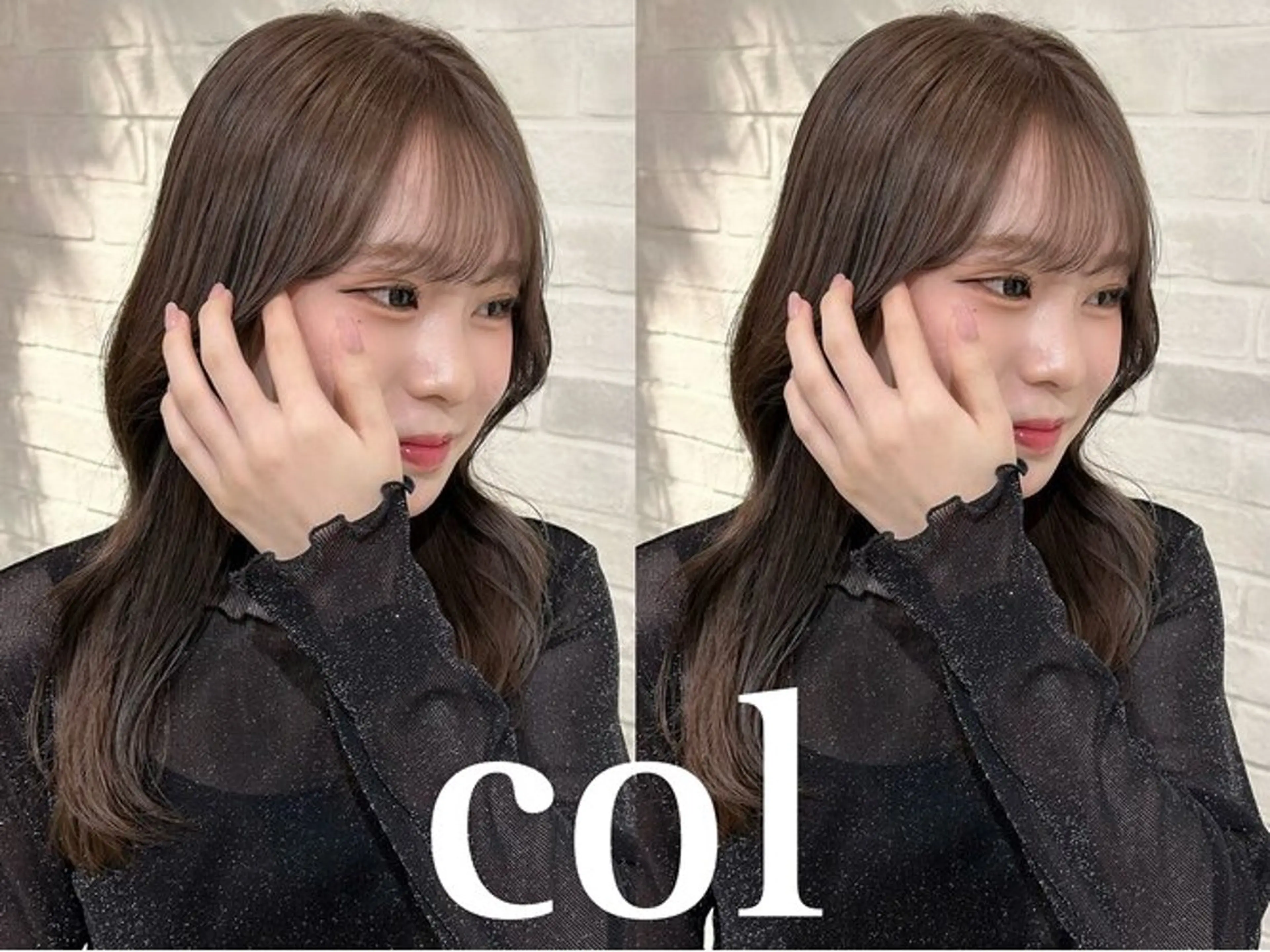 セミロング カラー ヘアアレンジ col  oodori所属・ボブぷる艶🌈 艶髪矯正✨遠藤龍雅のヘアスタイル