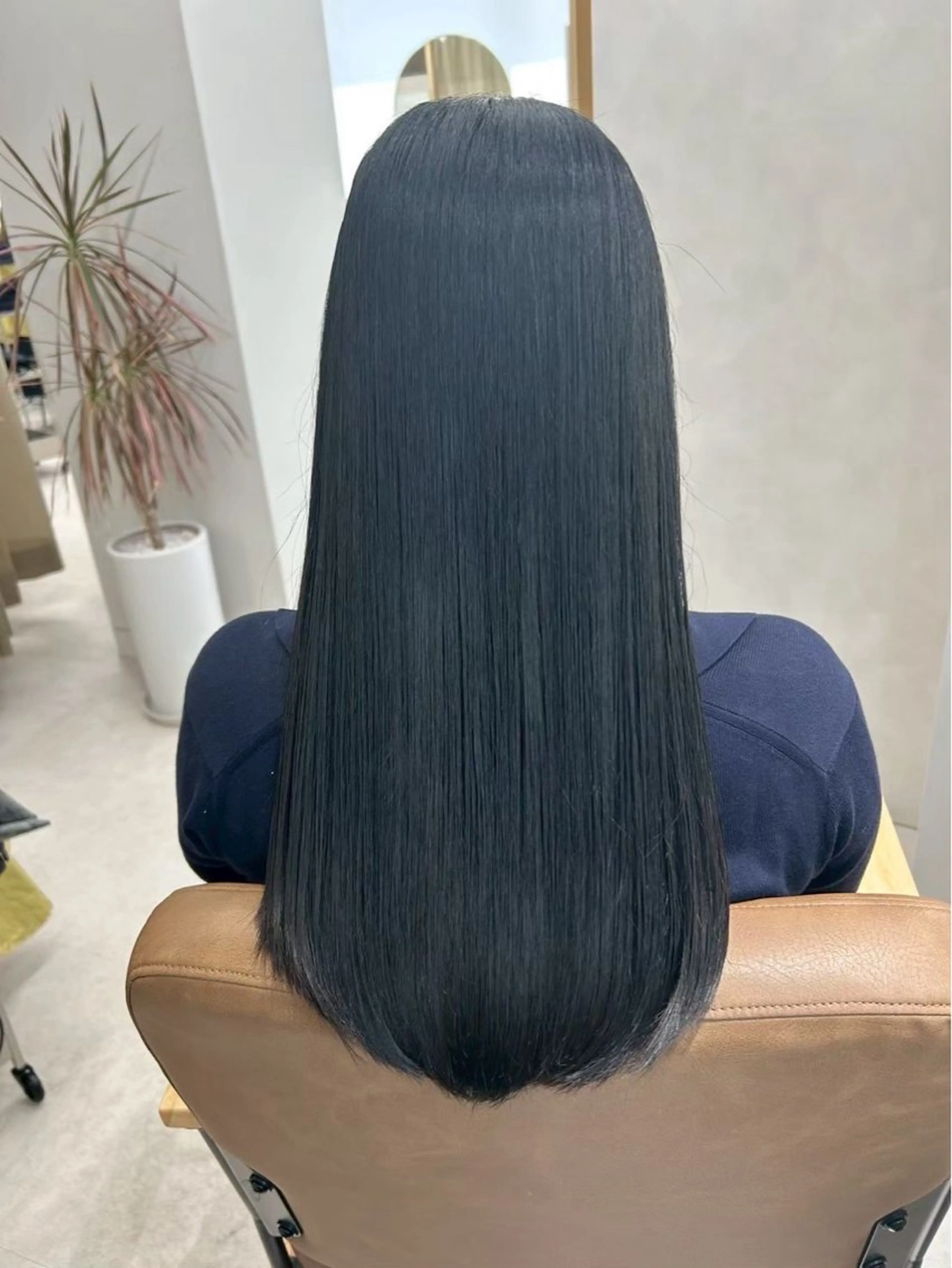ロング SLASHスラッシュ 小川花鈴のヘアスタイル