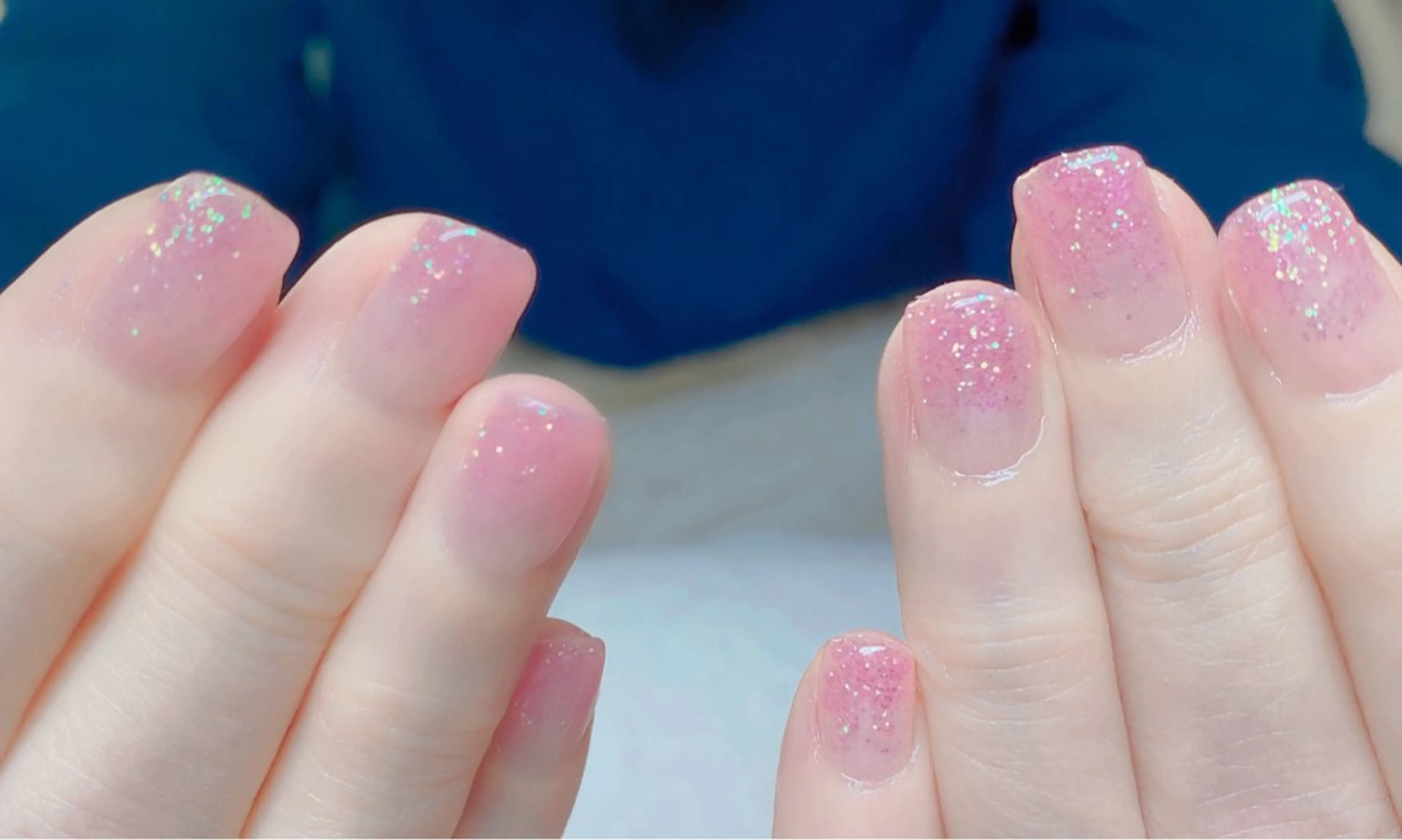 ネイル ハンドネイル ニュアンスネイル🌈 MYU Nailsのネイルデザイン