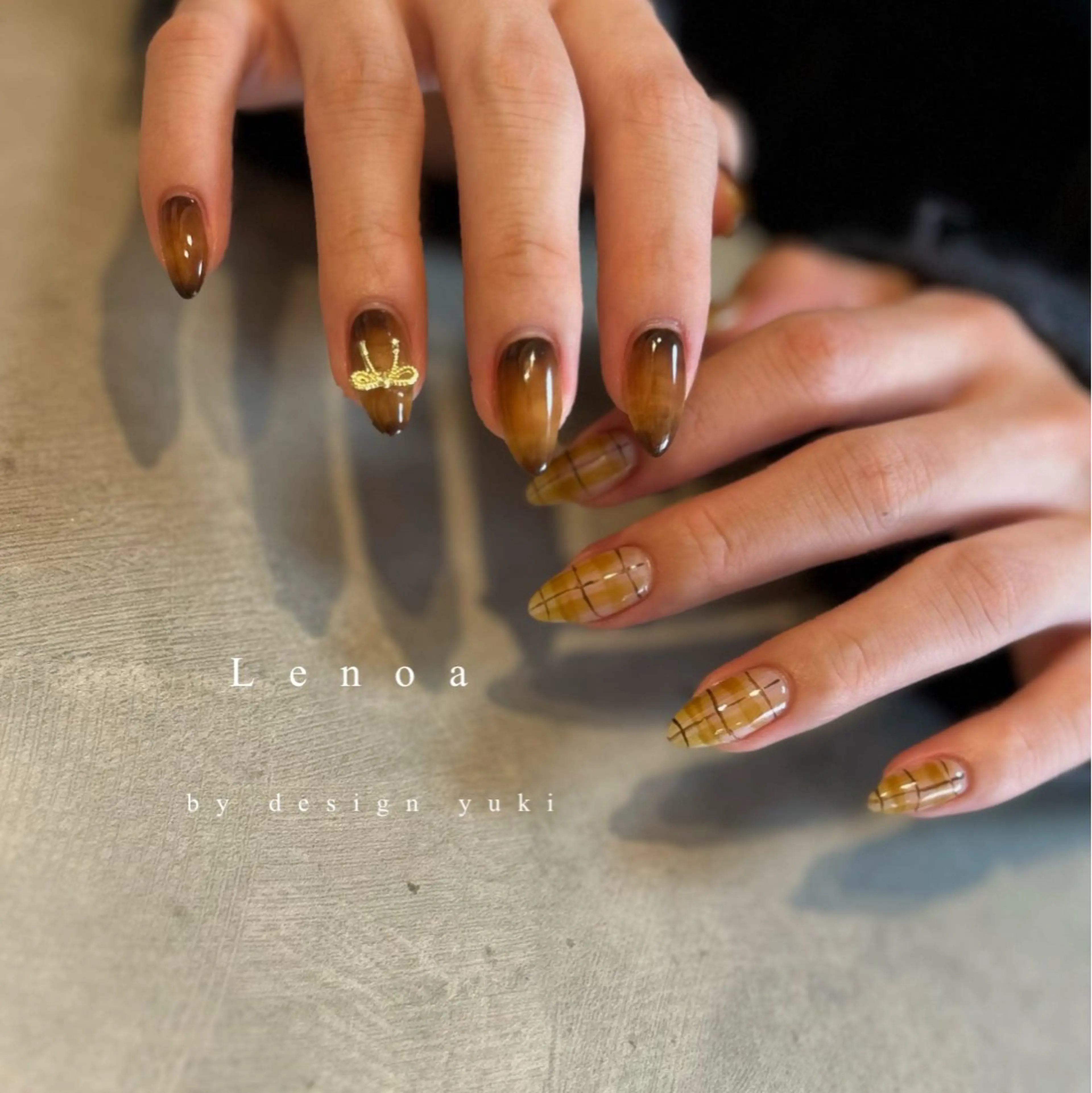 ネイル ハンドネイル Lenoa Yukiのネイルデザイン