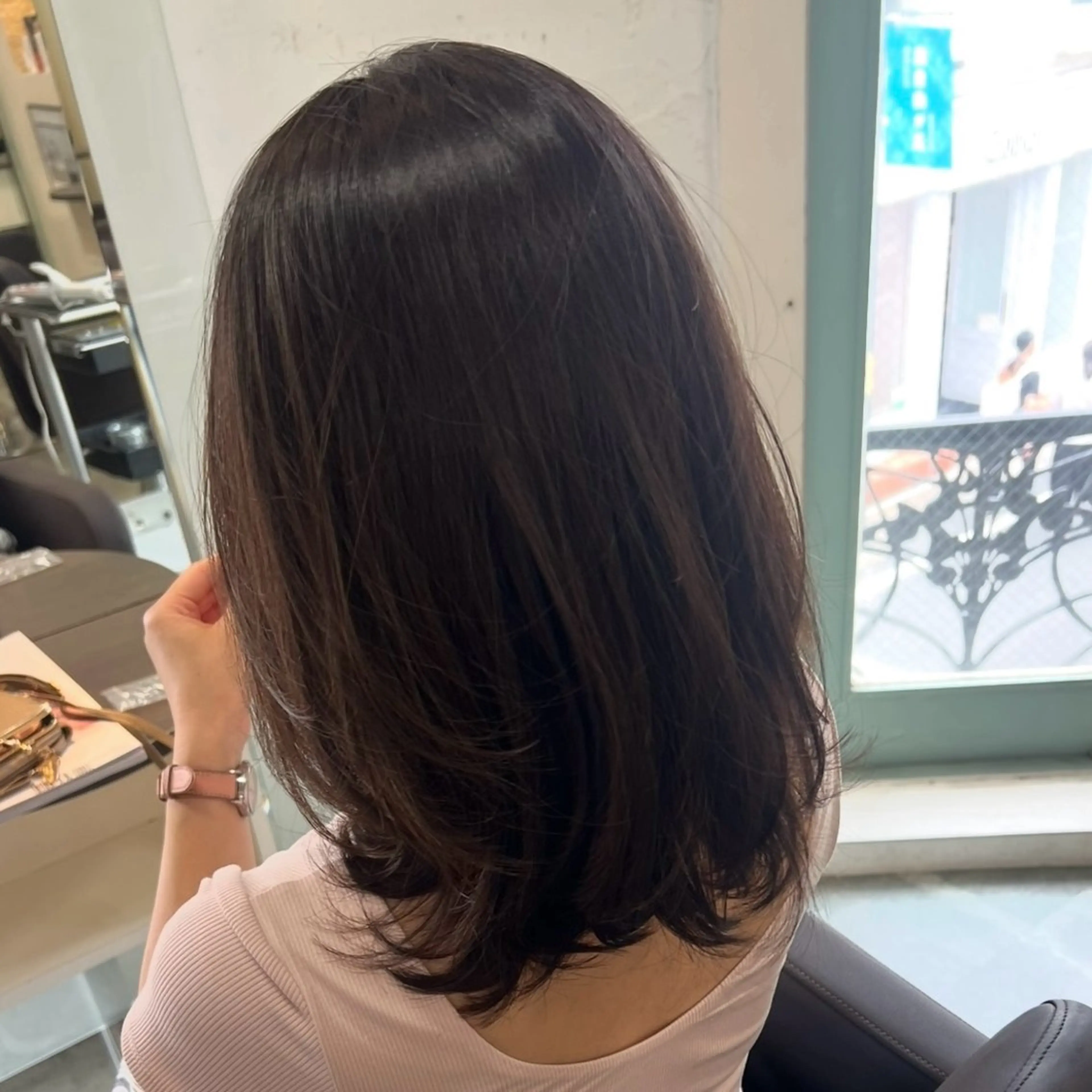 ミディアム カット トリートメント 🫧 harunaのヘアスタイル