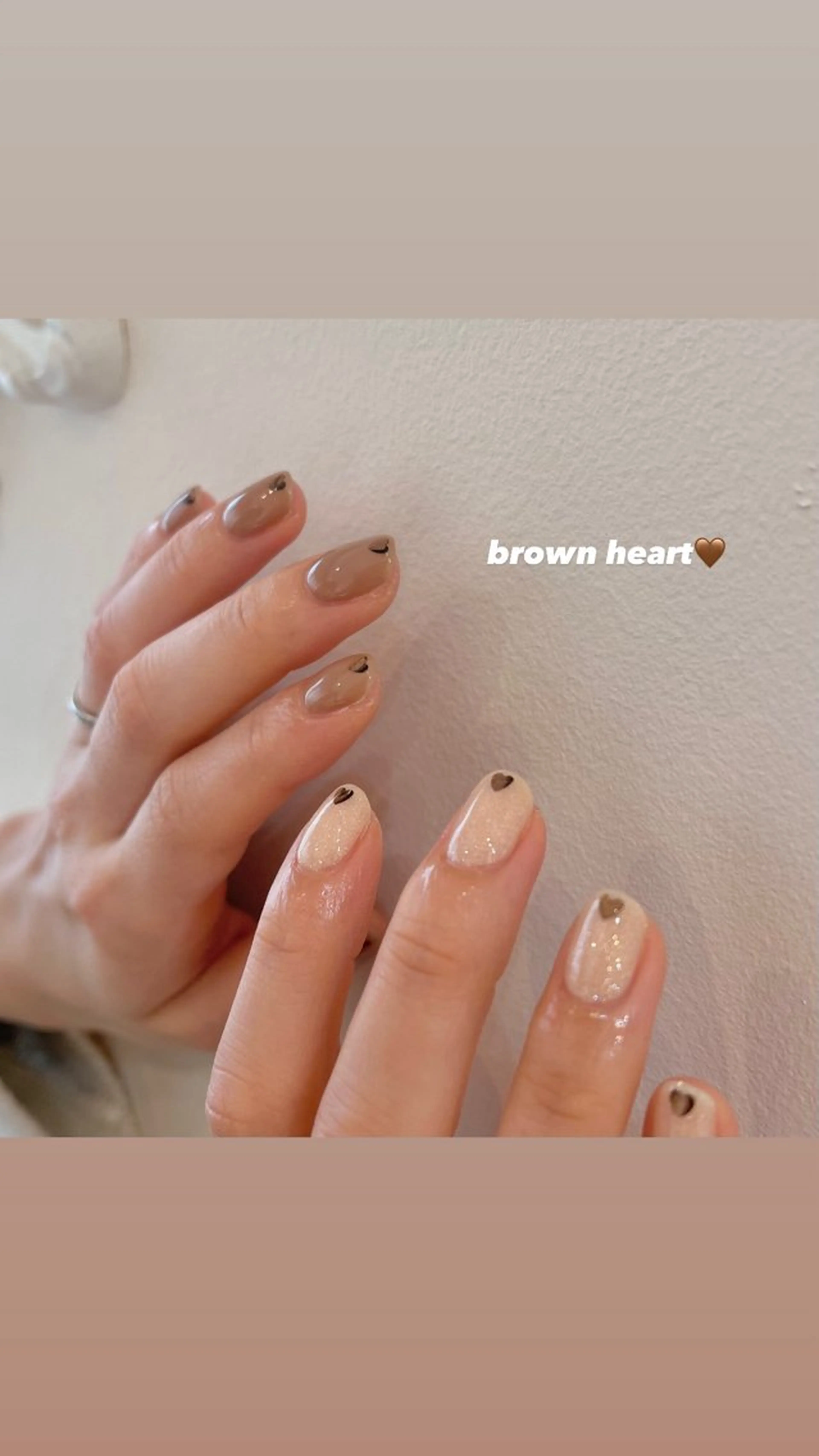 ネイル バレンタイン ハンドネイル 🎀チーク/ちゅるん 🫧chisa🎀のネイルデザイン