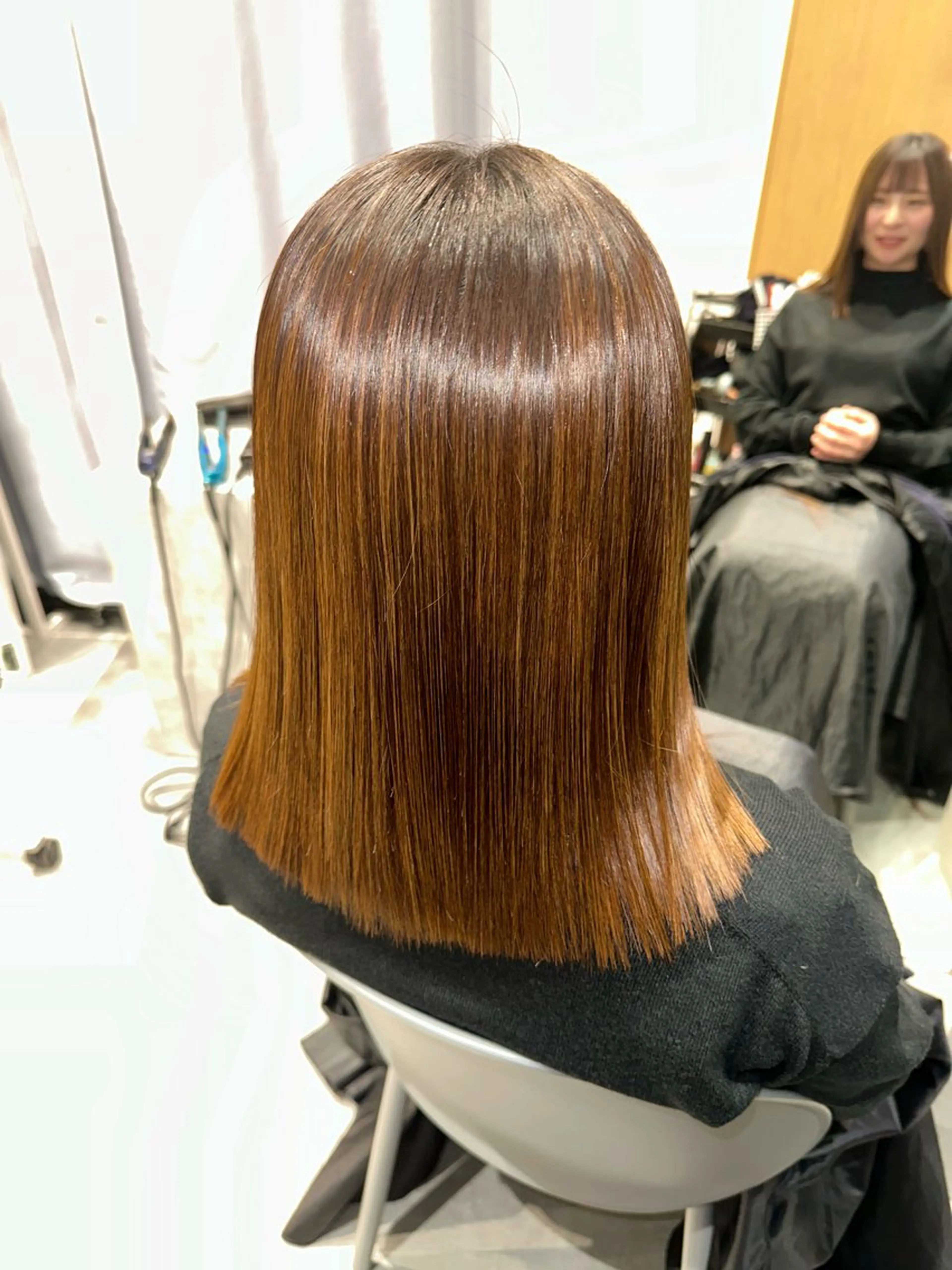 ミディアム 美髪特化✨ 伊織✨縮毛矯正✨のヘアスタイル