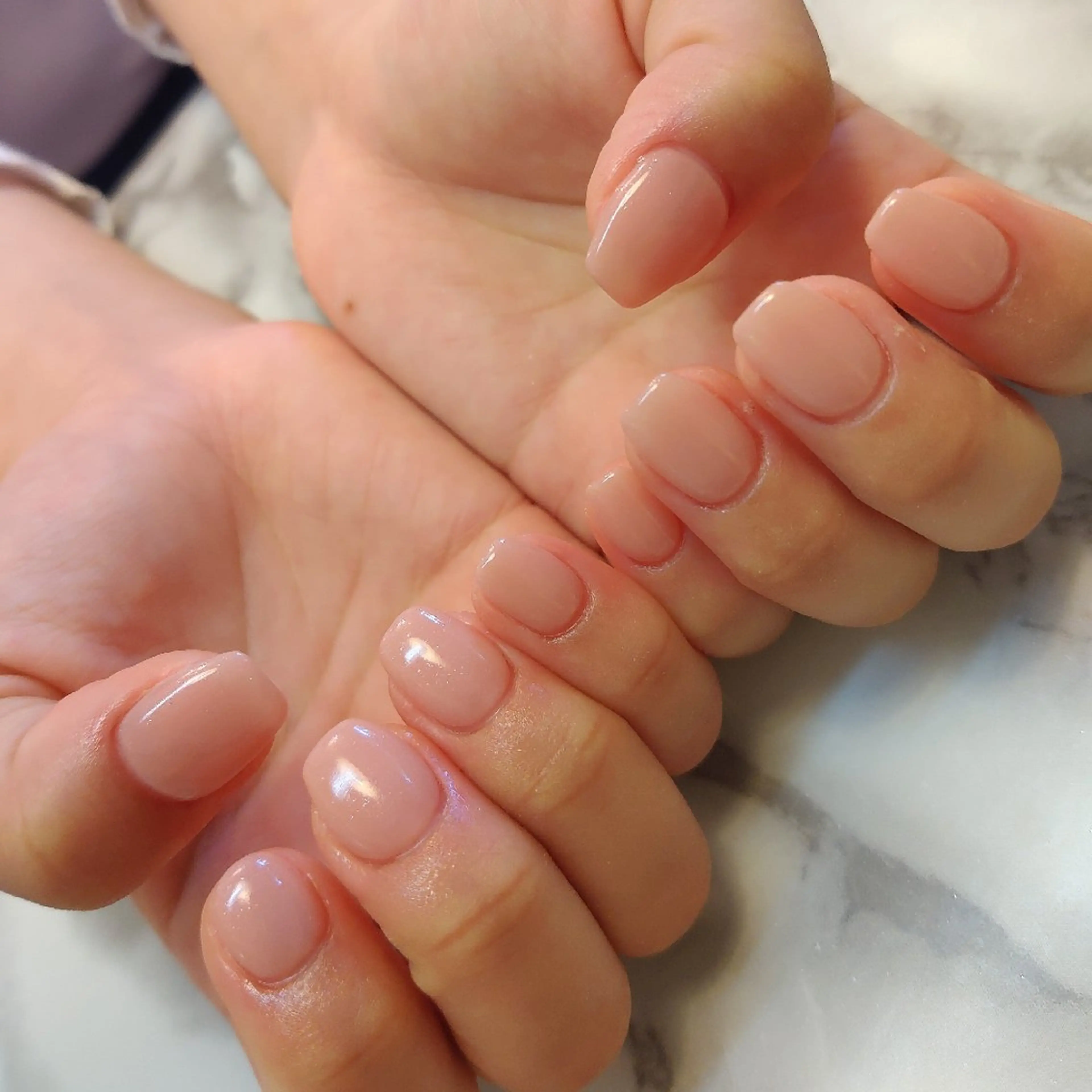 ネイル ワンカラーネイル ジェヌインネイル 河内のネイルデザイン