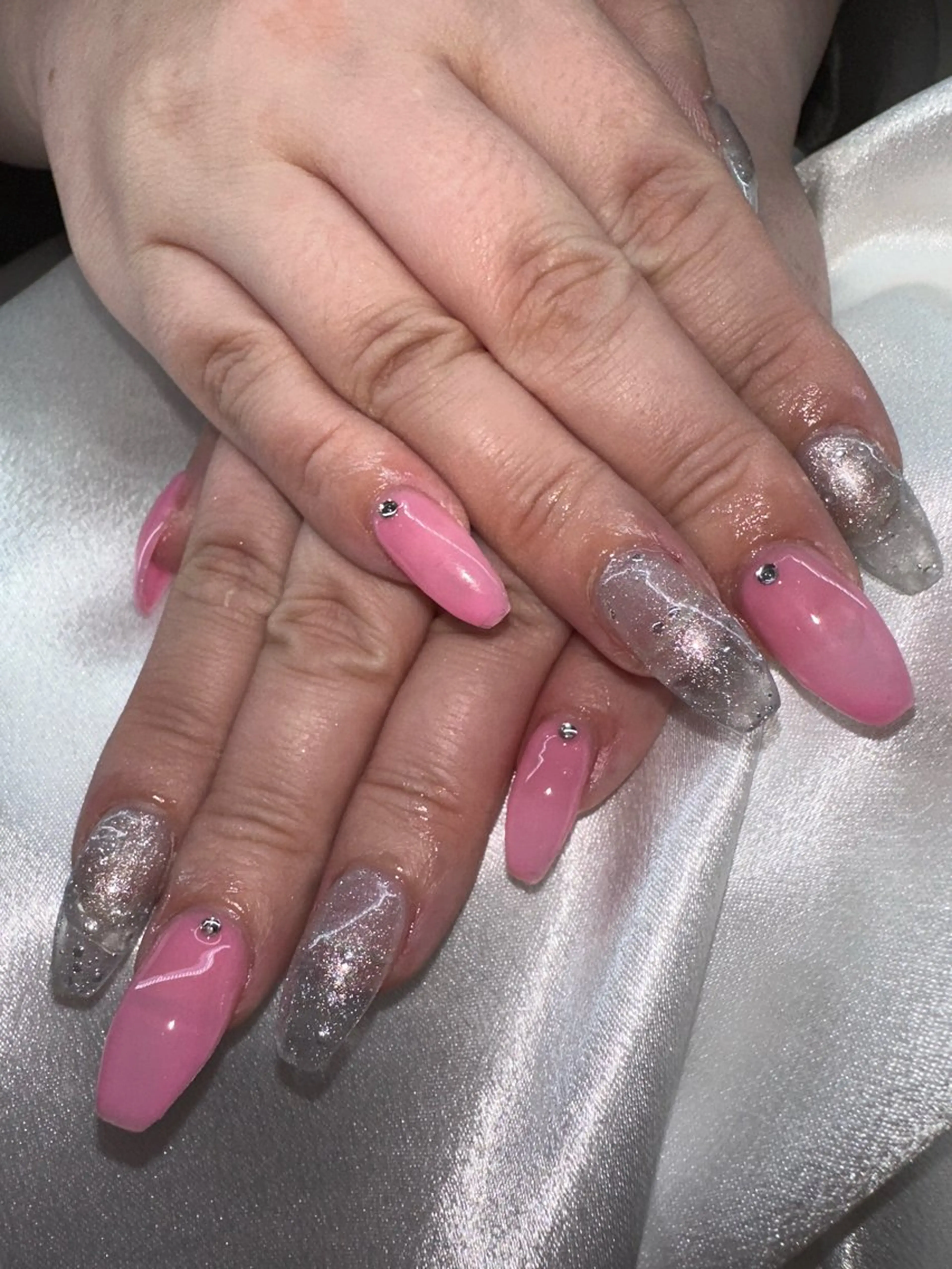 ミディアム ハンドネイル YOKOSUKA🌊 NAIL🌿🫧💛のネイルデザイン