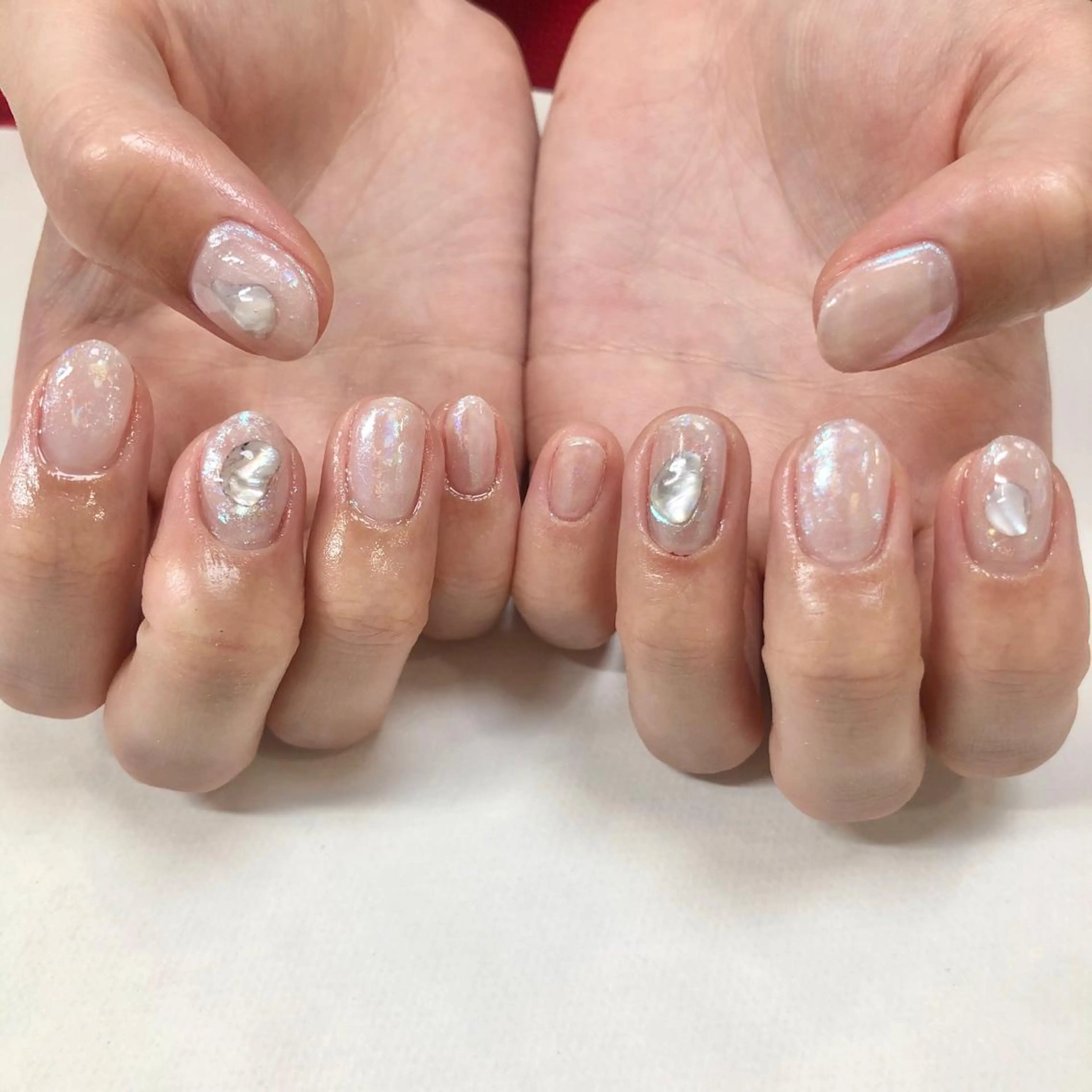 ネイル オーロラネイル ニュアンスネイル ハンドネイル 🎀AYAKO 🎀中韓ネイルのネイルデザイン