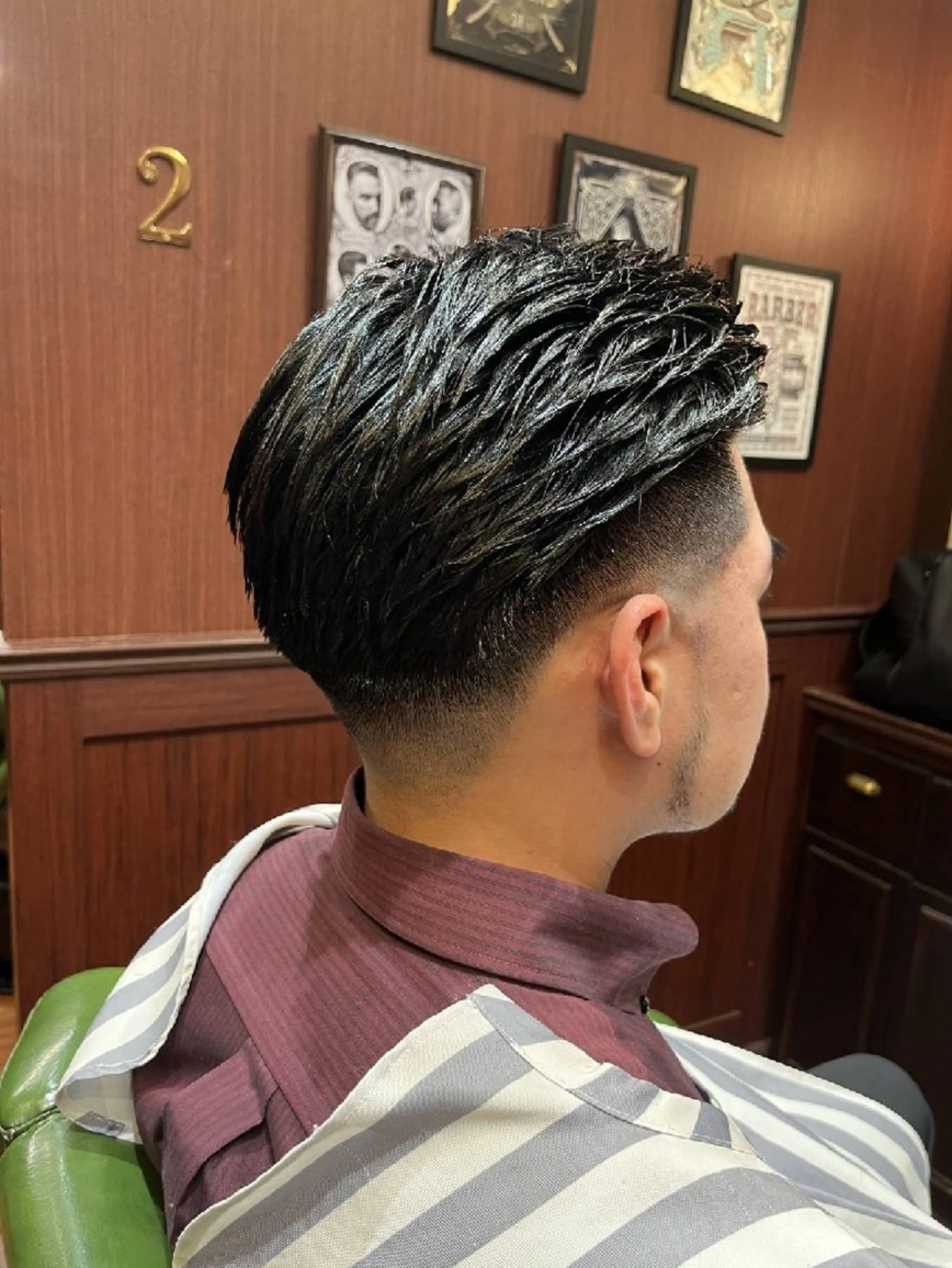 メンズ ツーブロック カット 神原 朋瑛のヘアスタイル