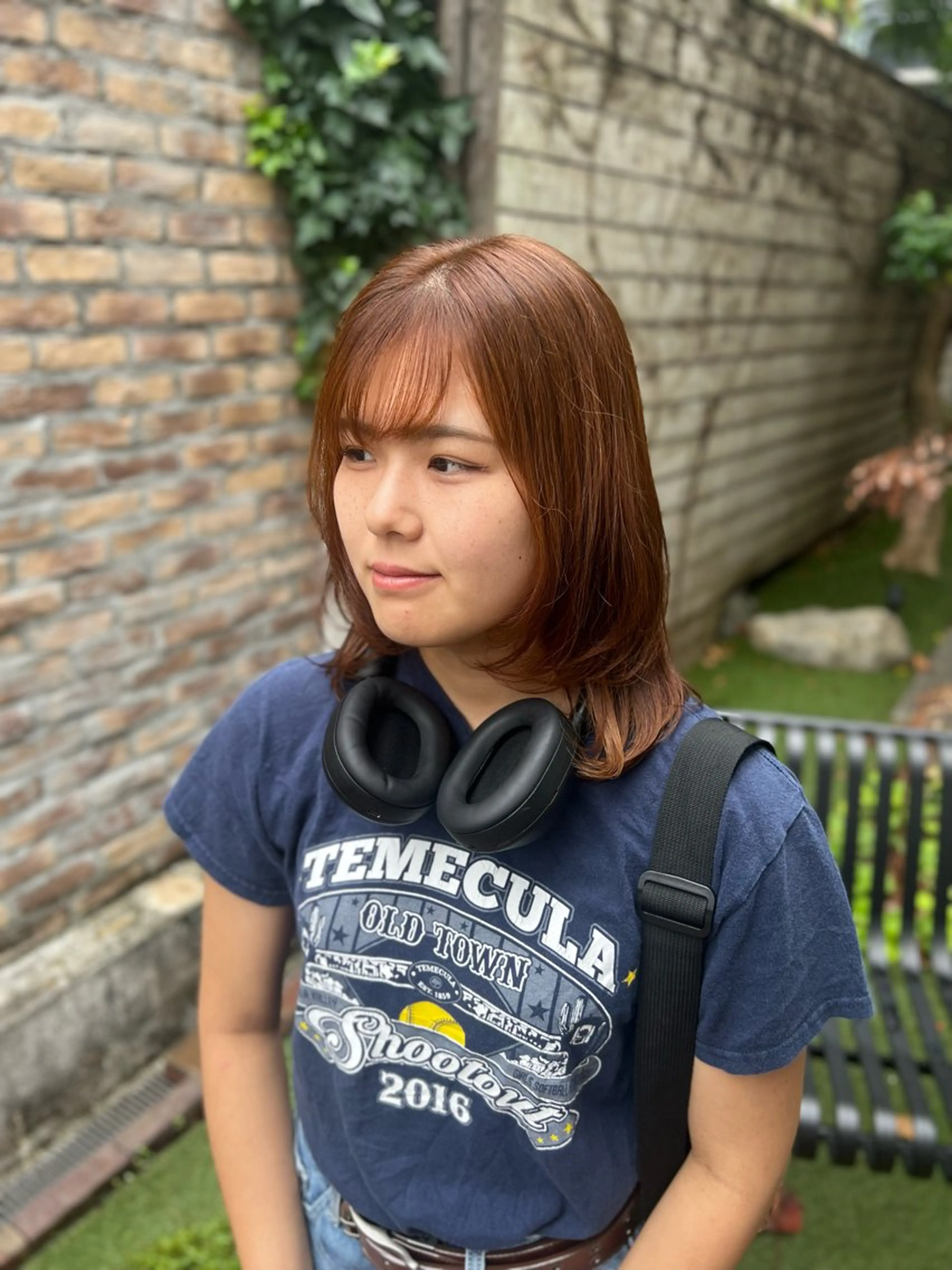 ミディアム カラー ヘアカラー ミディアムレイヤー/ 艶カラー🎀　emiのヘアスタイル