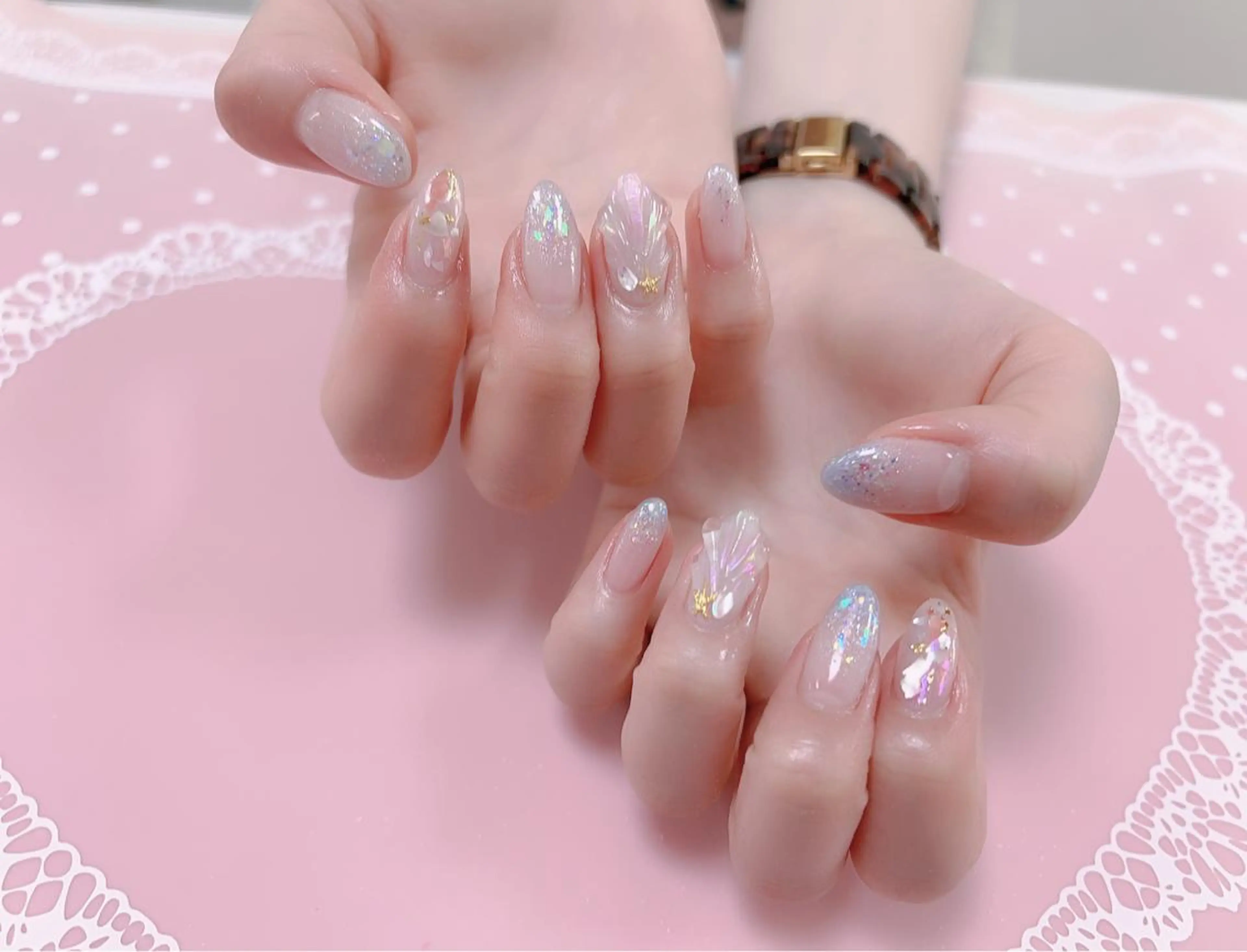 ネイル はぴねす所属・横浜 美夢のネイルデザイン