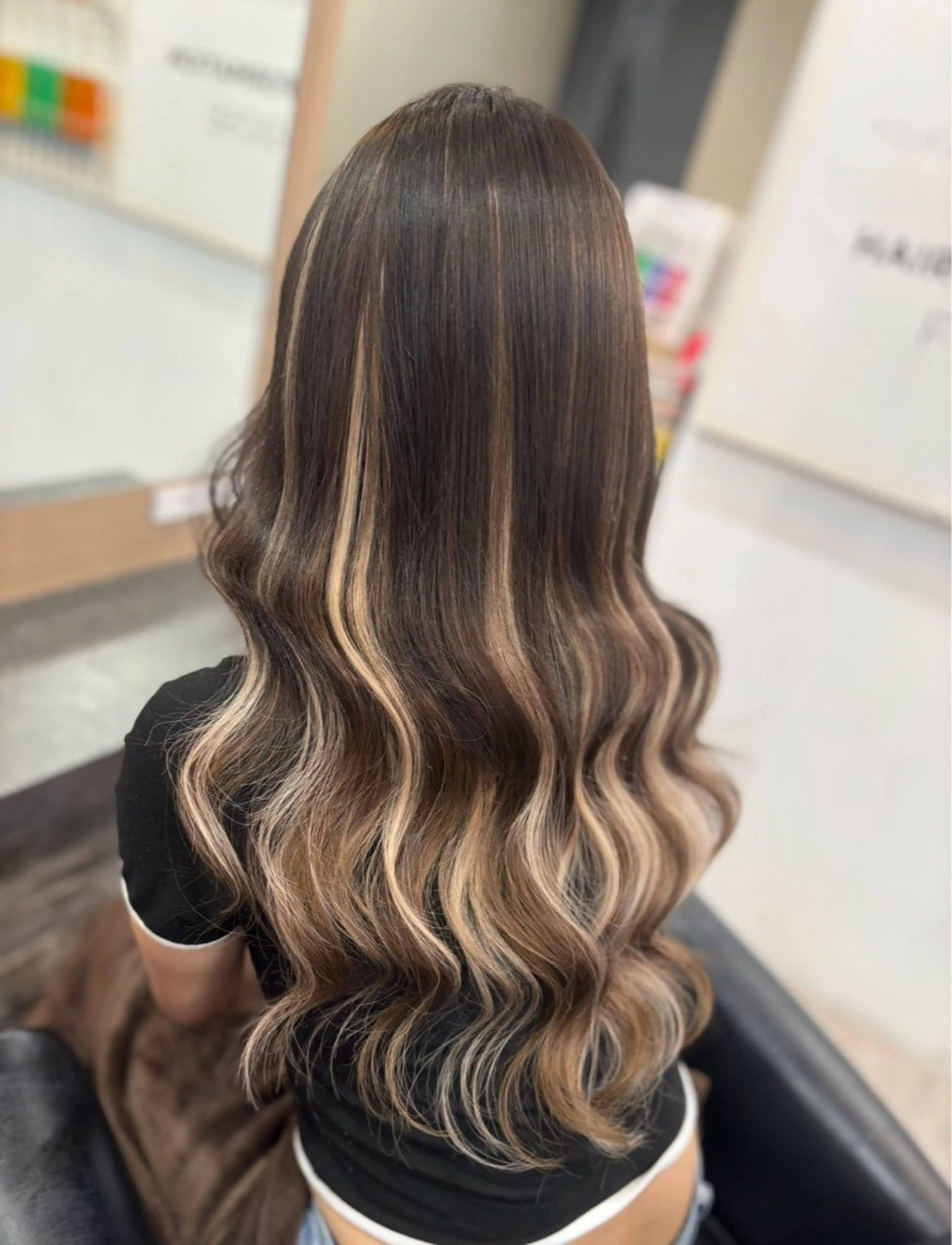 ロング カラー ヘアカラー エクステ 横浜/エクステ特化× 艶カラー/あいかのヘアスタイル