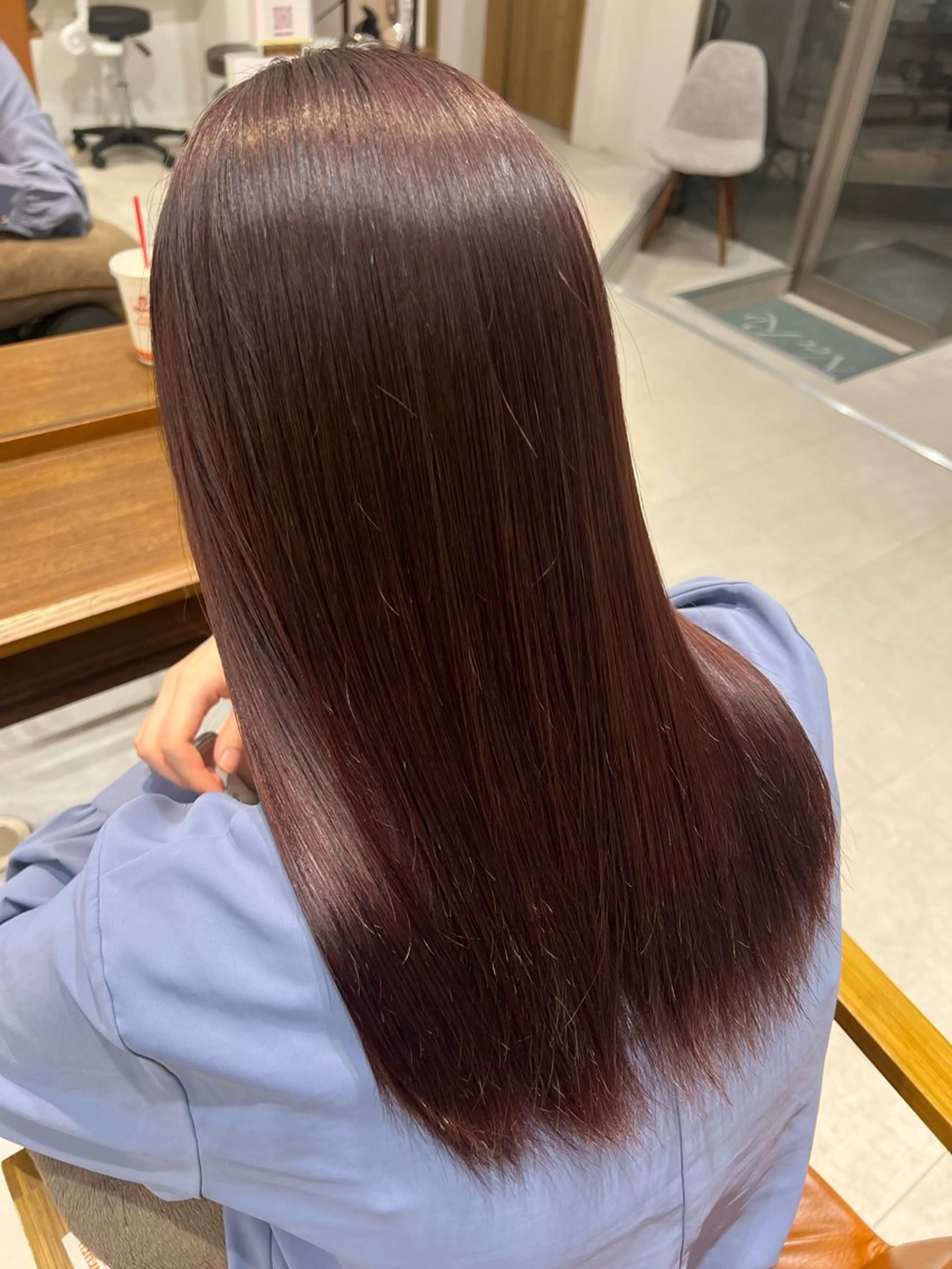 ロング パーマ 縮毛矯正 🫧ボブ/艶髪カラー 伊原修子のヘアスタイル