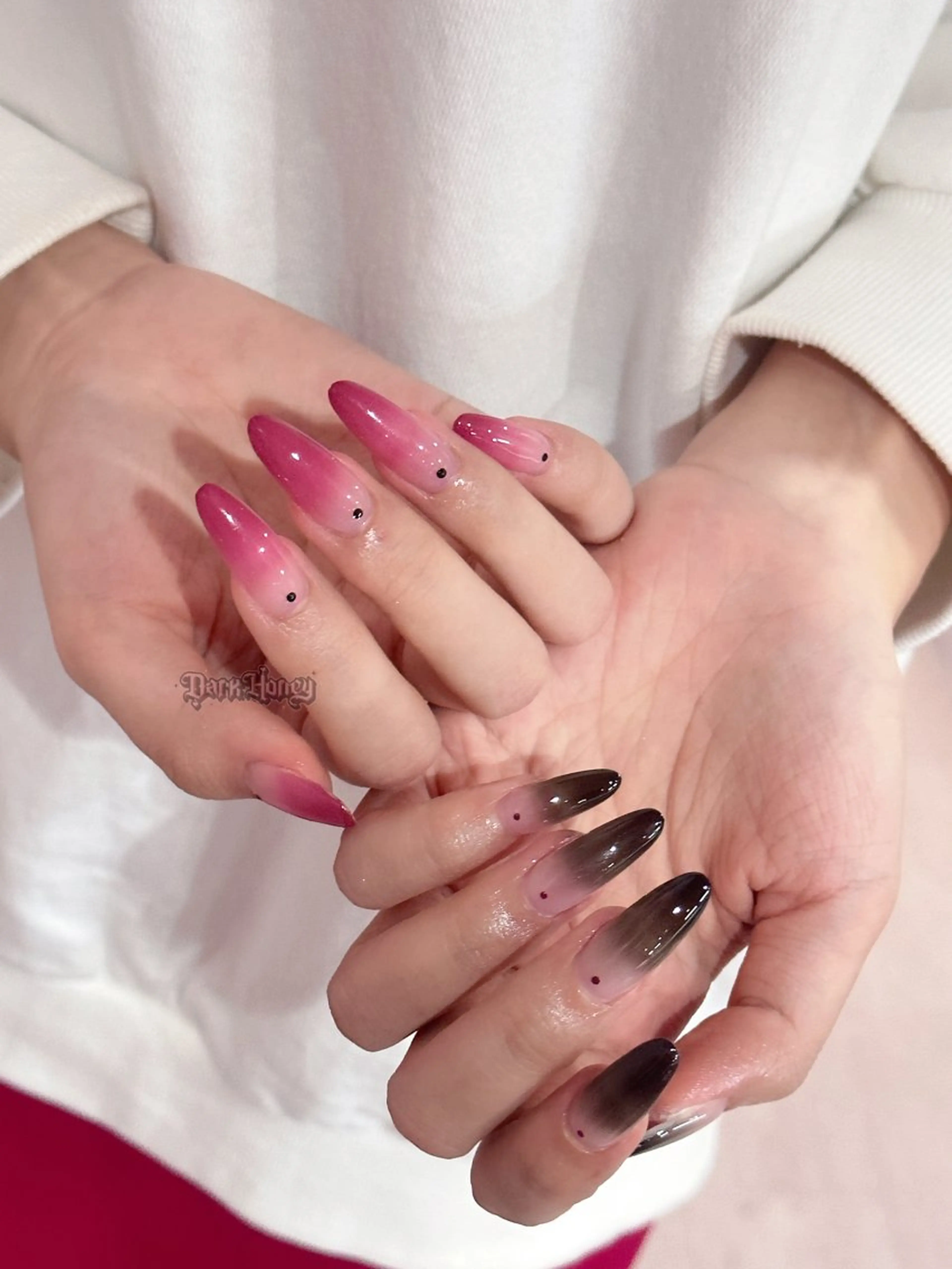 ネイル Dark honey スカルプ専門原宿店のネイルデザイン